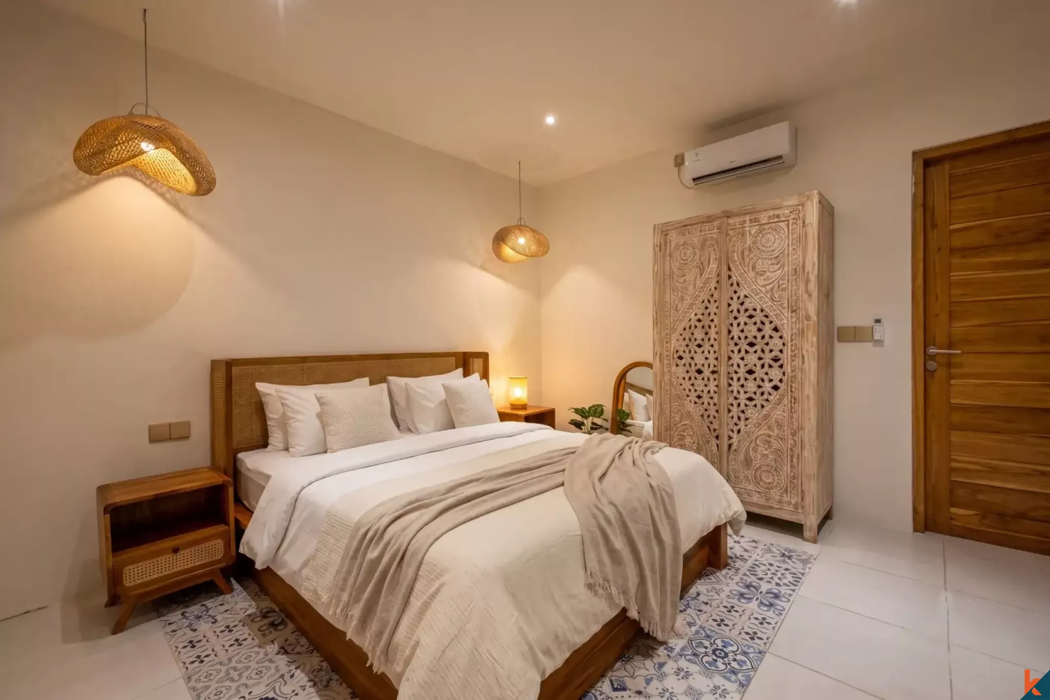 Maison de style méditerranéen en bail emphytéotique de deux chambres dans le quartier de Balangan