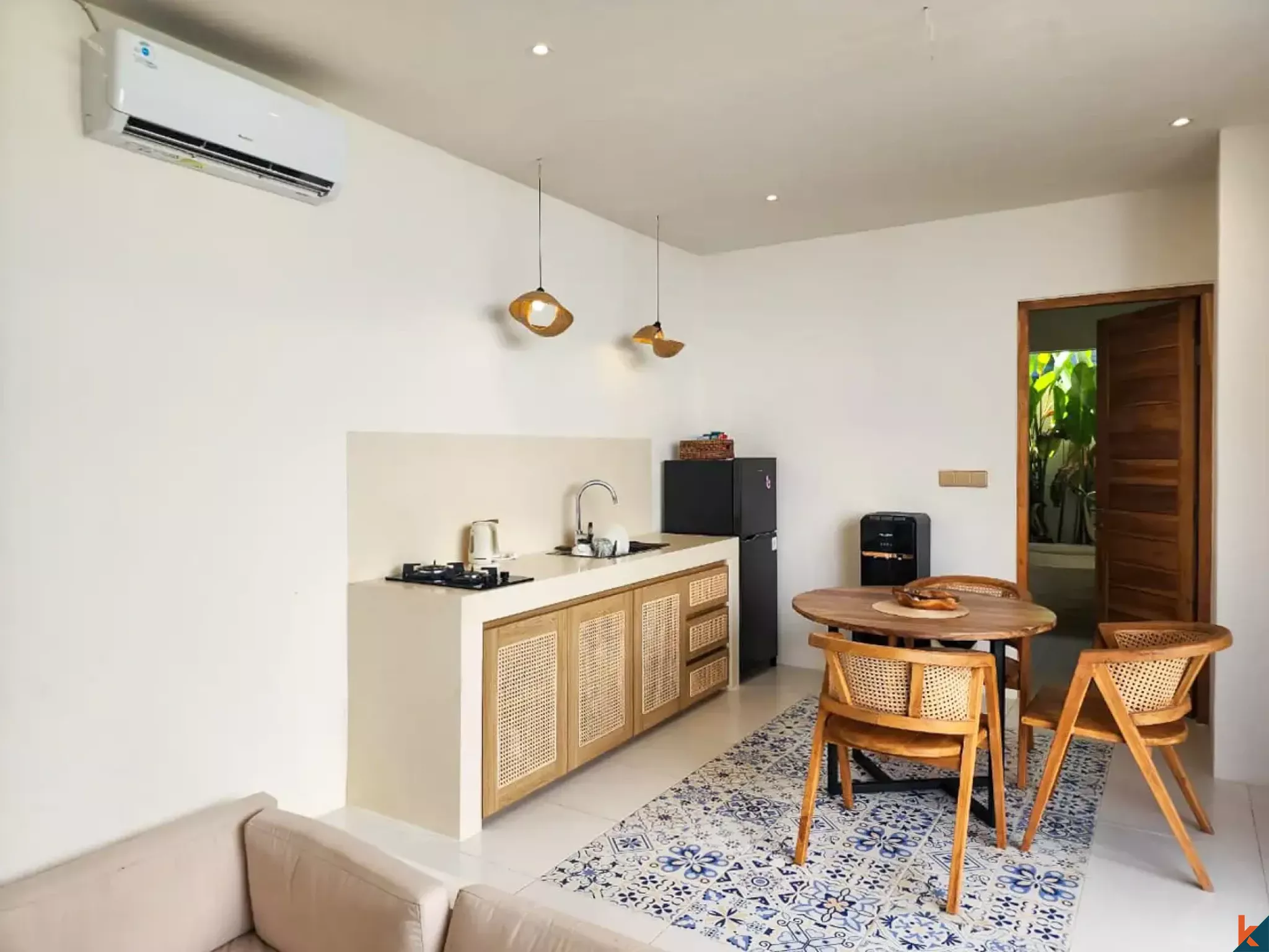 Maison de style méditerranéen en bail emphytéotique de deux chambres dans le quartier de Balangan