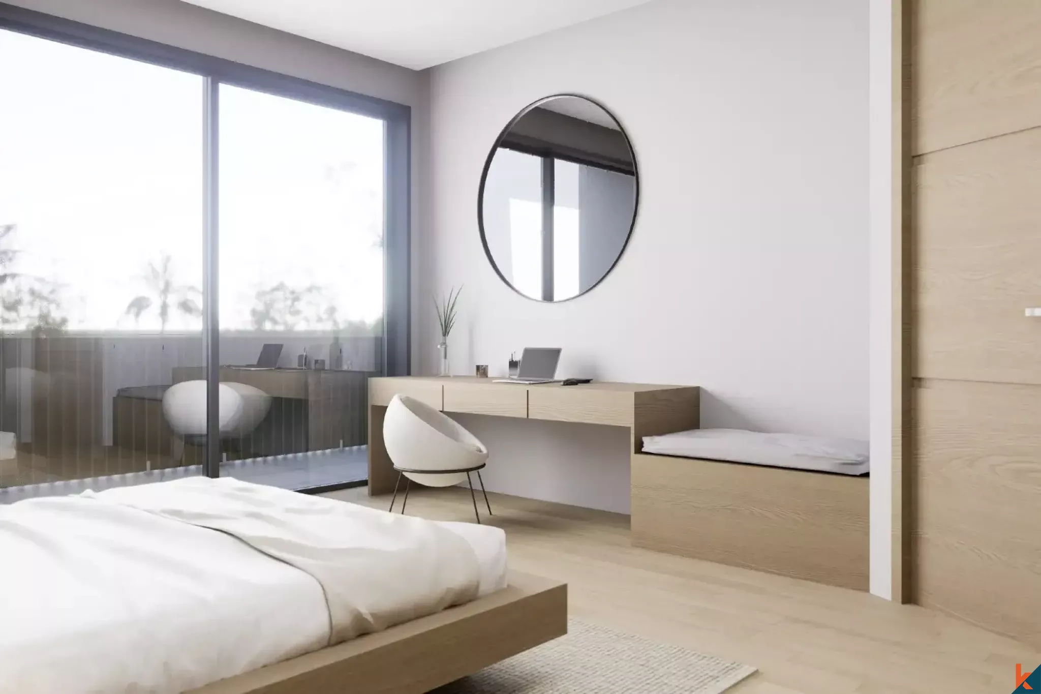 Upcoming Ocean View Two Bedroom Villa for Lease in Uluwatu (delivered in September 2026)