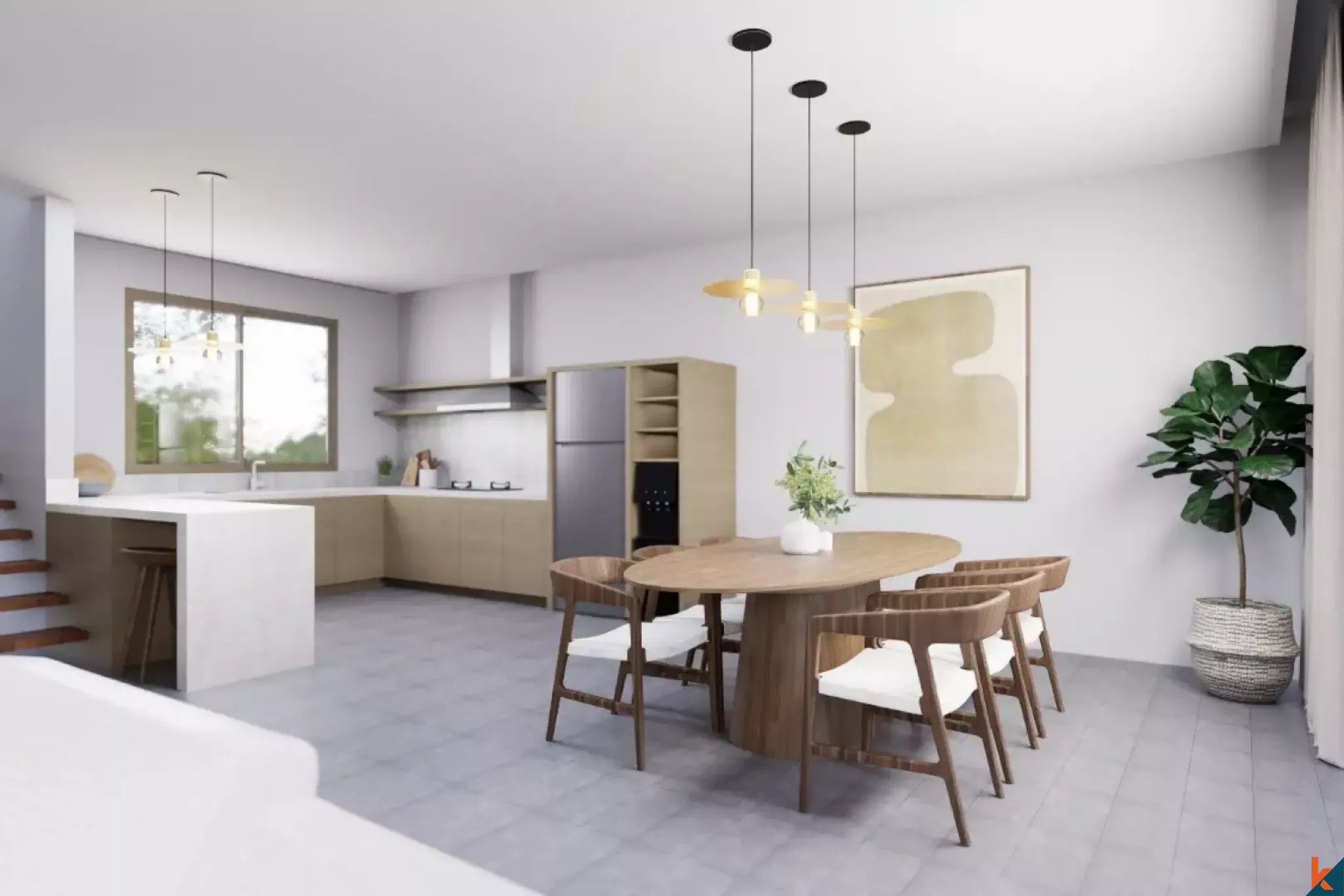 Upcoming Ocean View Two Bedroom Villa for Lease in Uluwatu (delivered in September 2026)