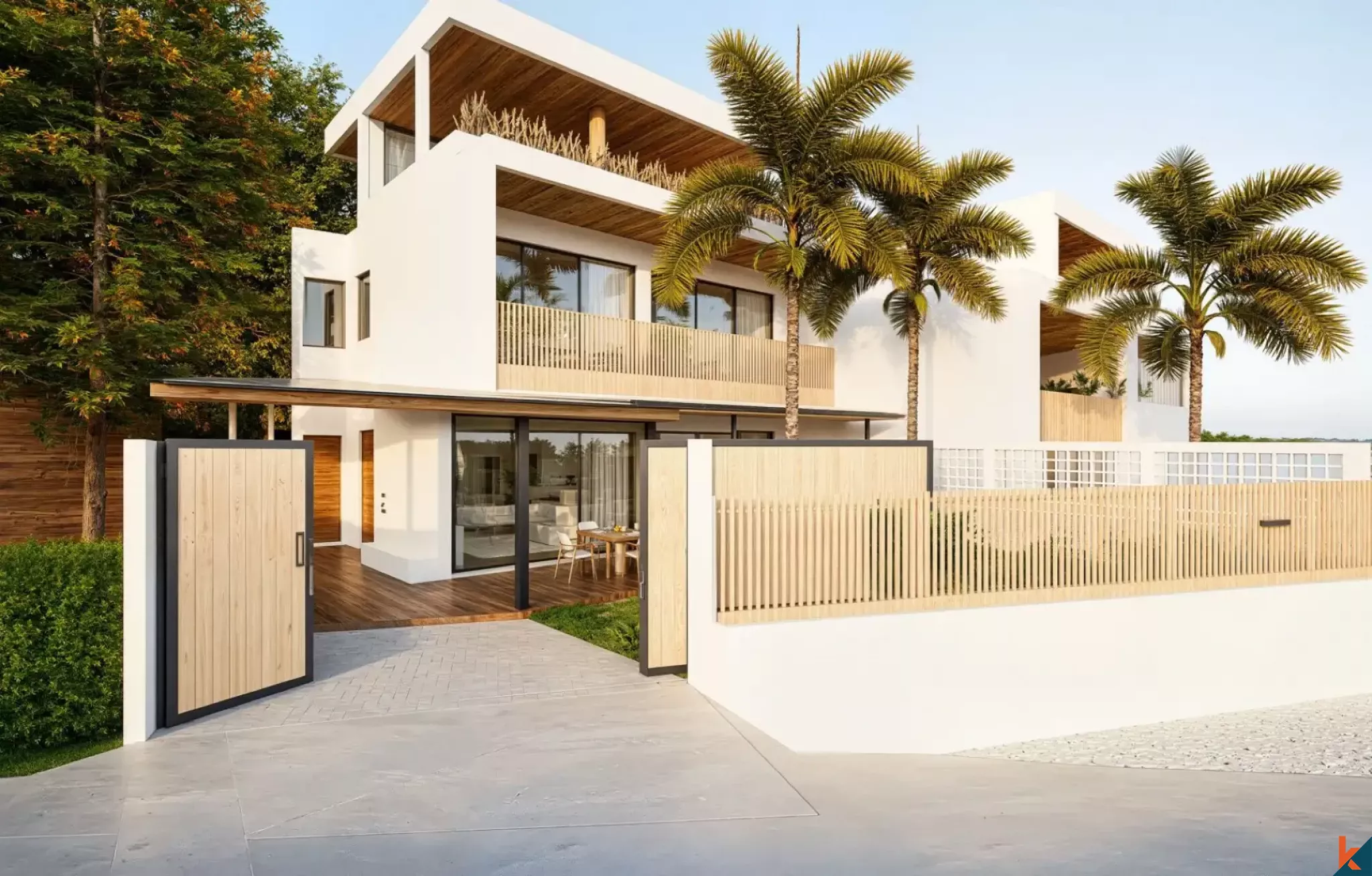 Upcoming Ocean View Two Bedroom Villa for Lease in Uluwatu (delivered in September 2026)
