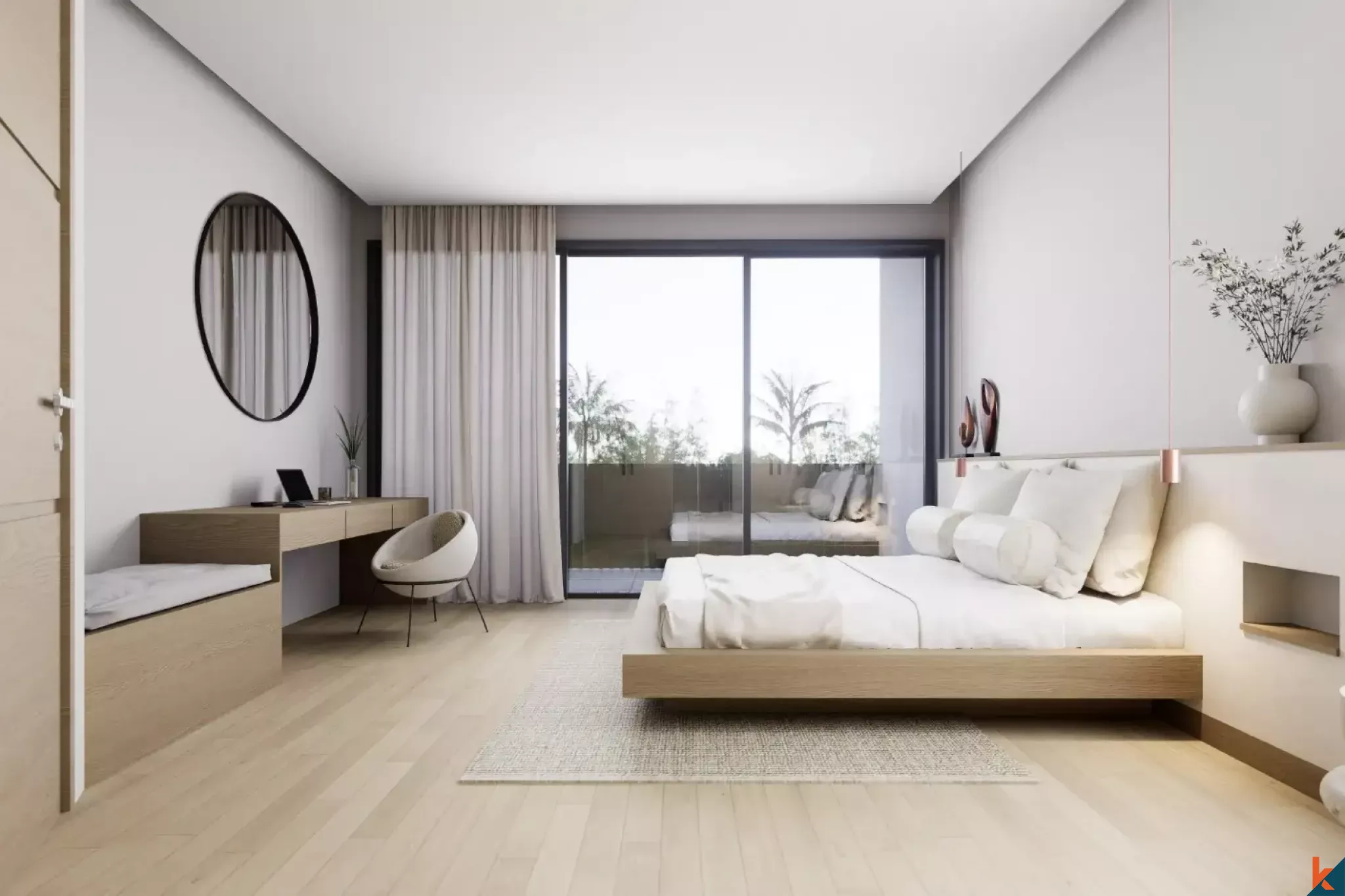 Upcoming Ocean View Two Bedroom Villa for Lease in Uluwatu (delivered in September 2026)