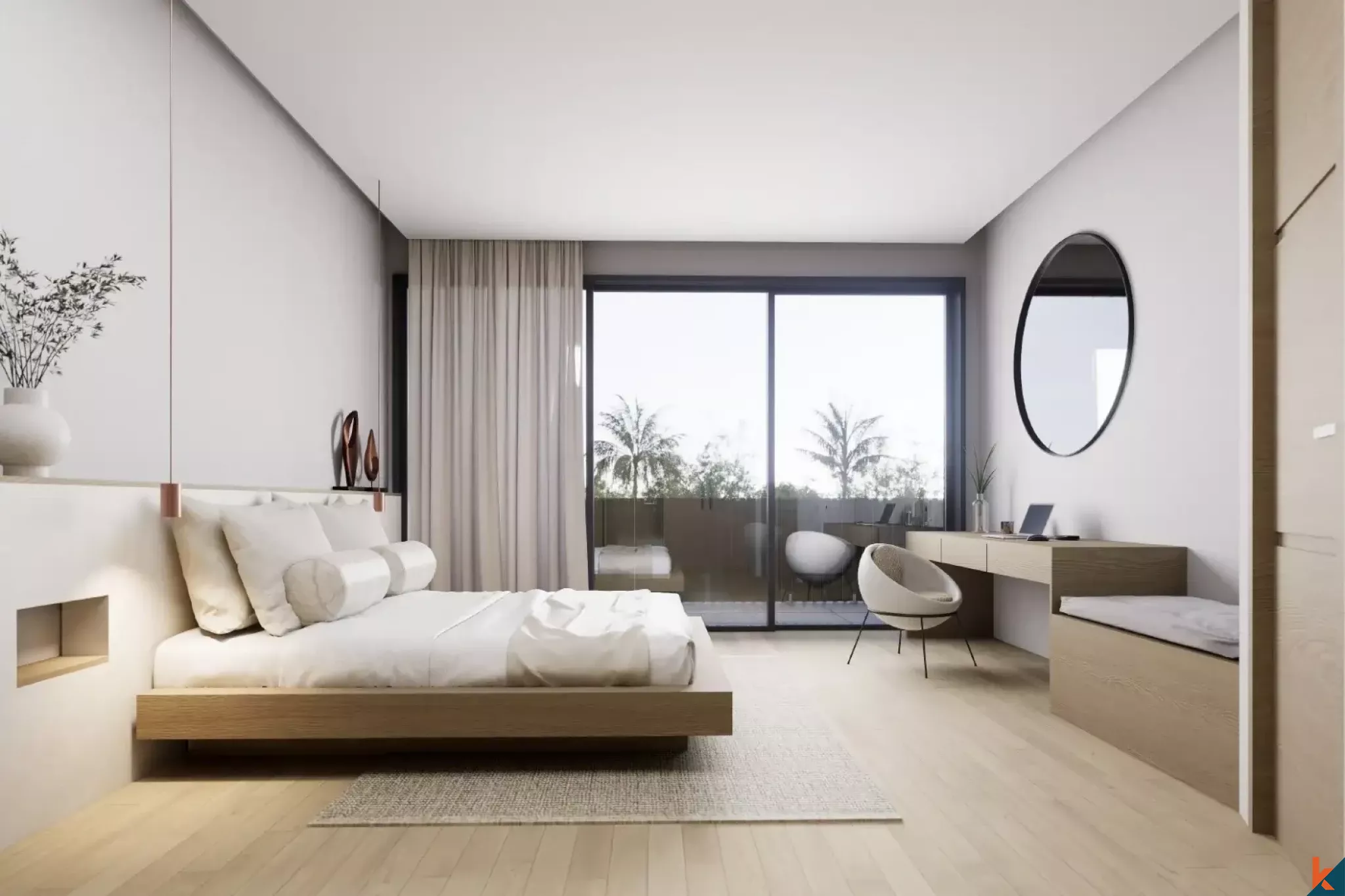 Upcoming Ocean View Two Bedroom Villa for Lease in Uluwatu (delivered in September 2026)