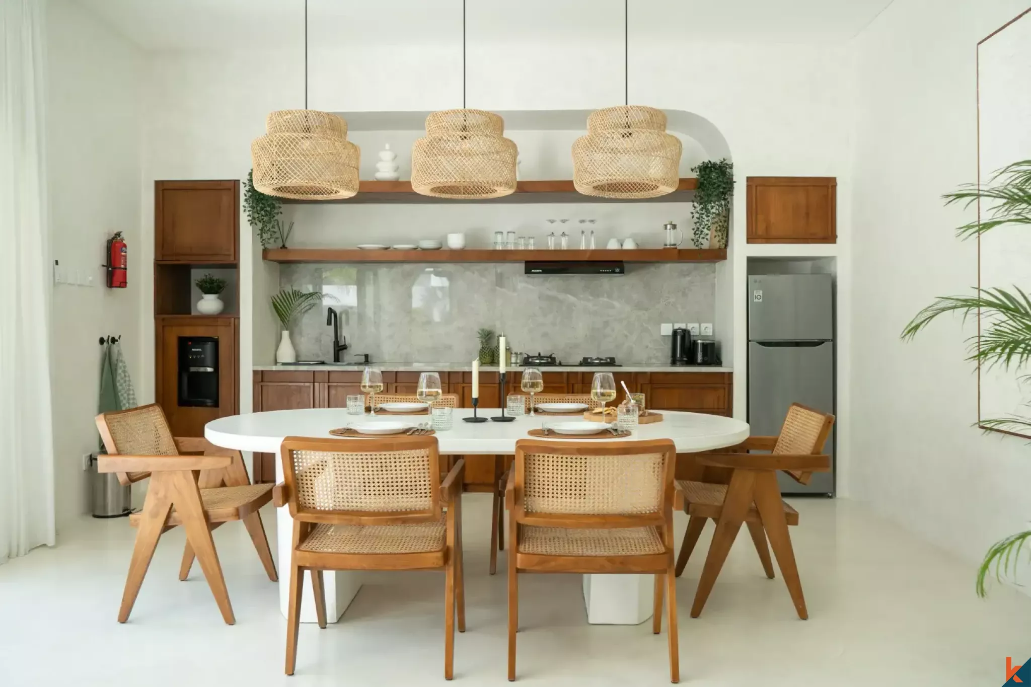 Modern Two Bedroom Family Villa for Lease in Prime Canggu