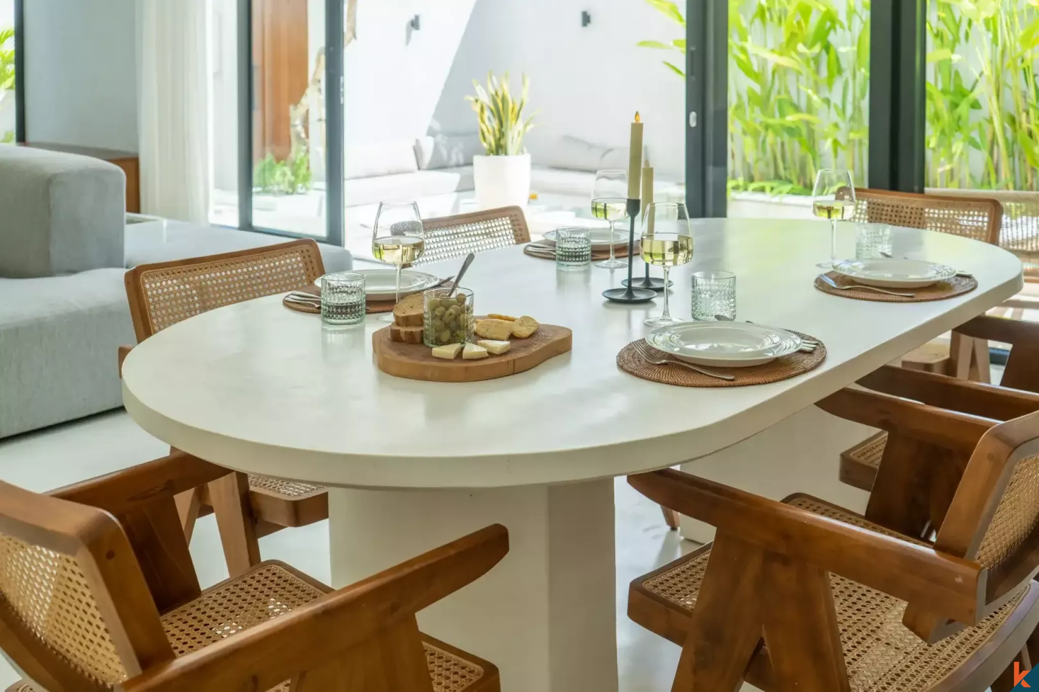 Modern Two Bedroom Family Villa for Lease in Prime Canggu