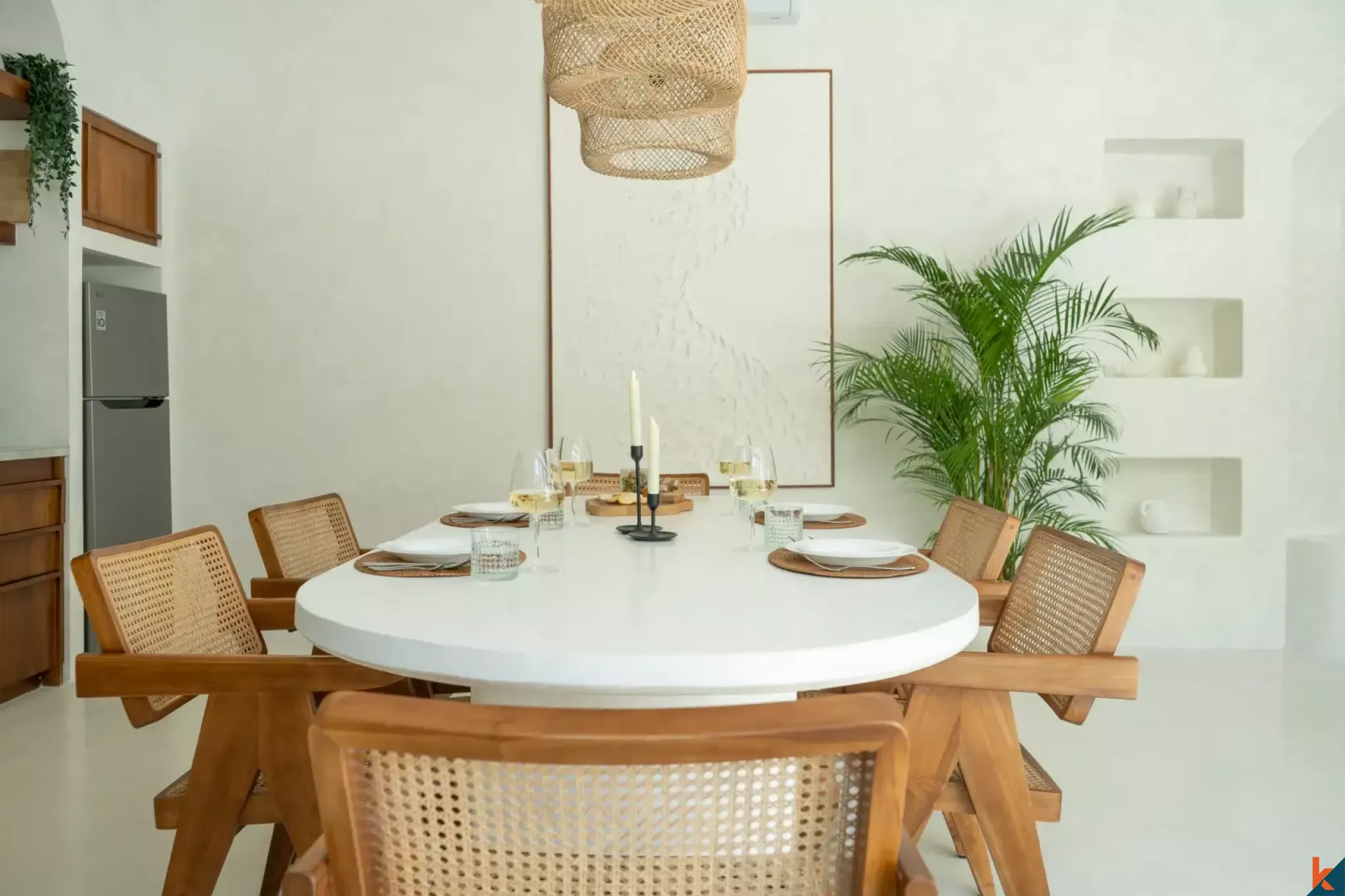 Modern Two Bedroom Family Villa for Lease in Prime Canggu