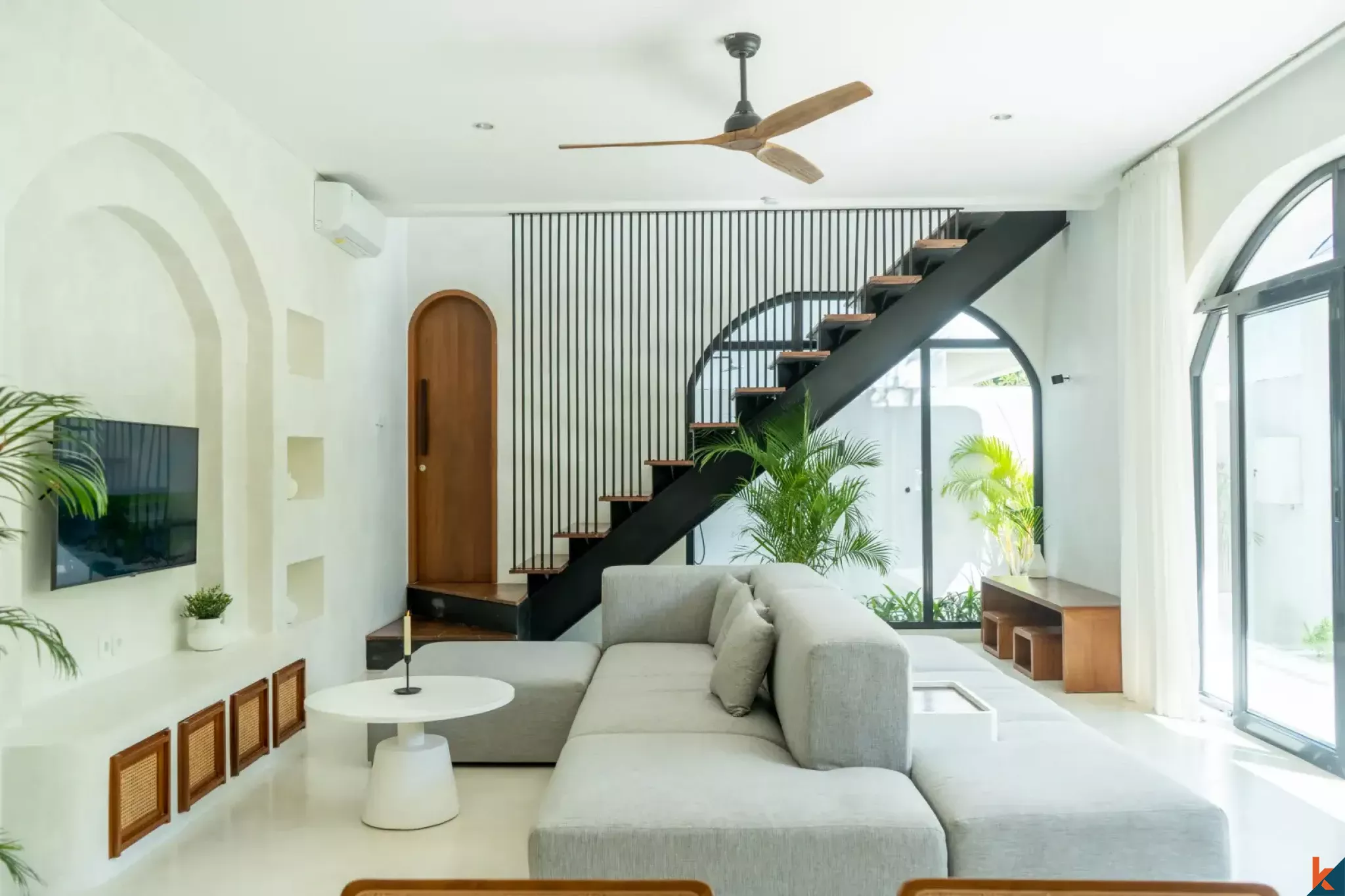 Modern Two Bedroom Family Villa for Lease in Prime Canggu