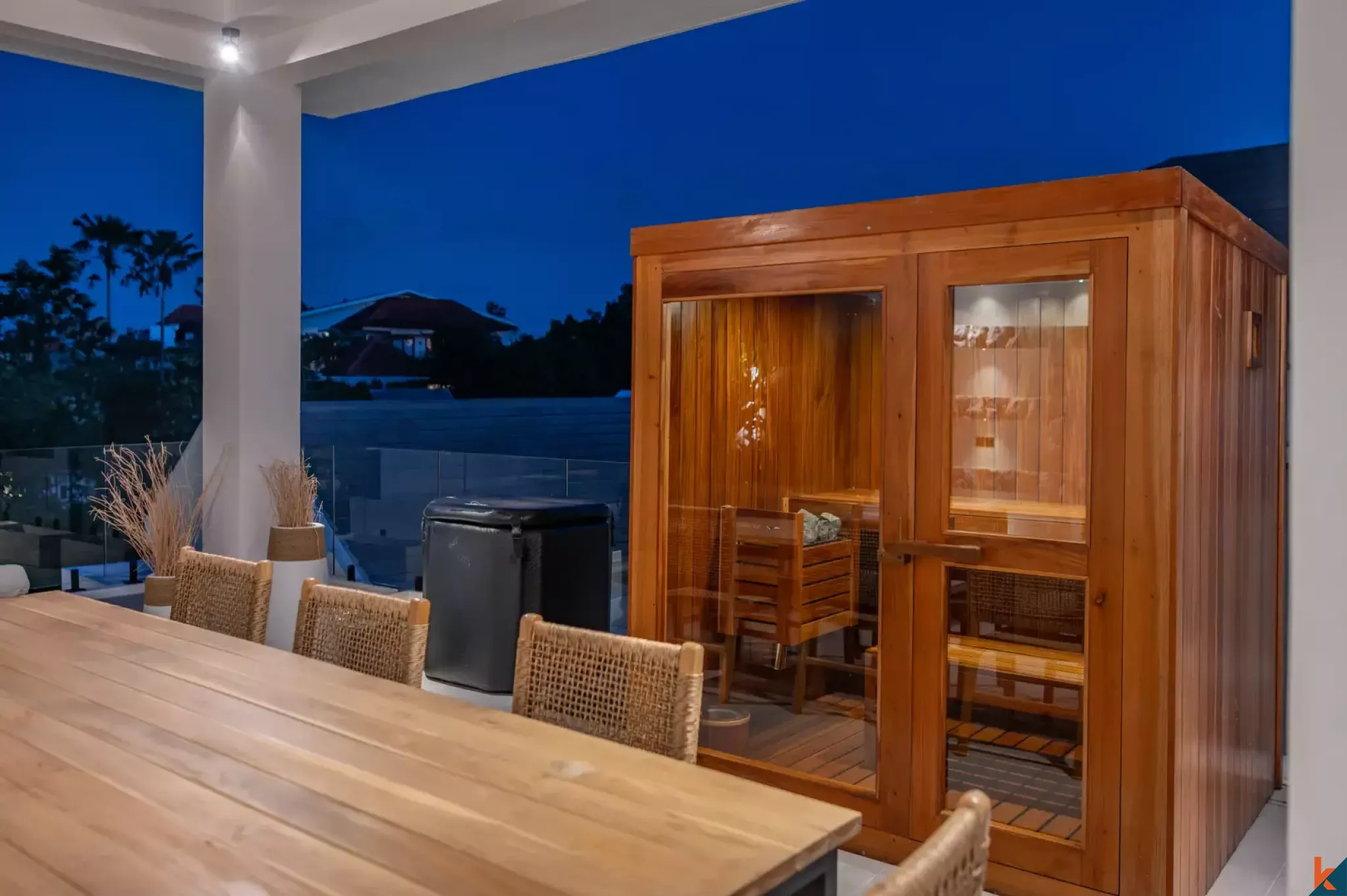 Luxury Three Bedroom Villa with Long Leasehold and River Views Near Pererenan Beach