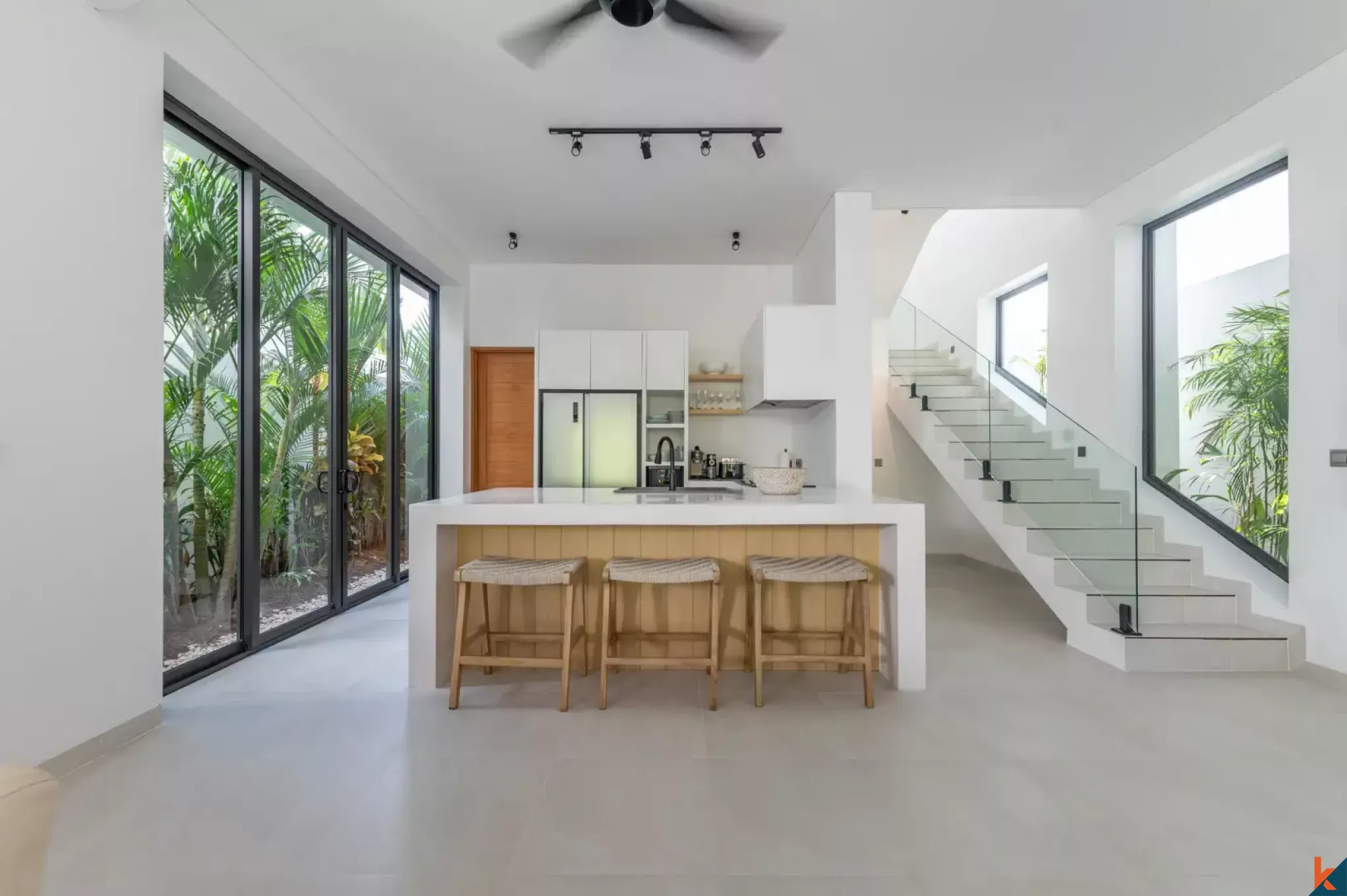 Luxury Three Bedroom Villa with Long Leasehold and River Views Near Pererenan Beach