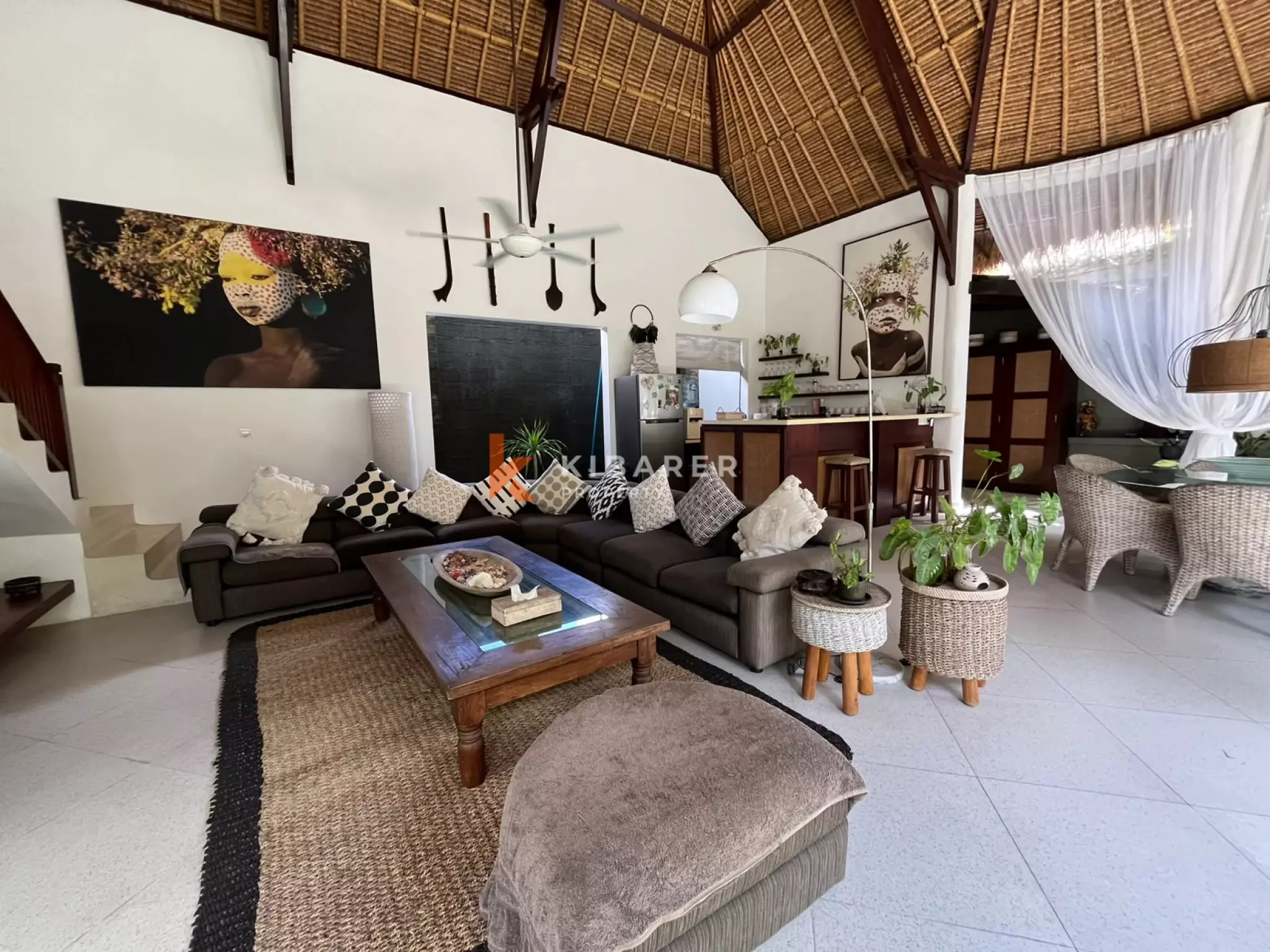 Lovely Serene Two-Bedroom Tropical Villa in the Heart of Umalas