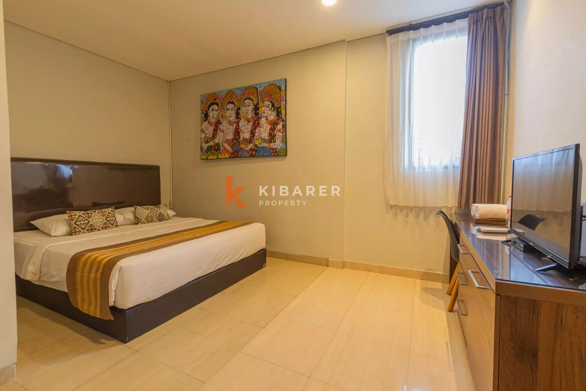 Vila Tamu Tertutup Tiga Kamar Tidur yang Luas di Jimbaran