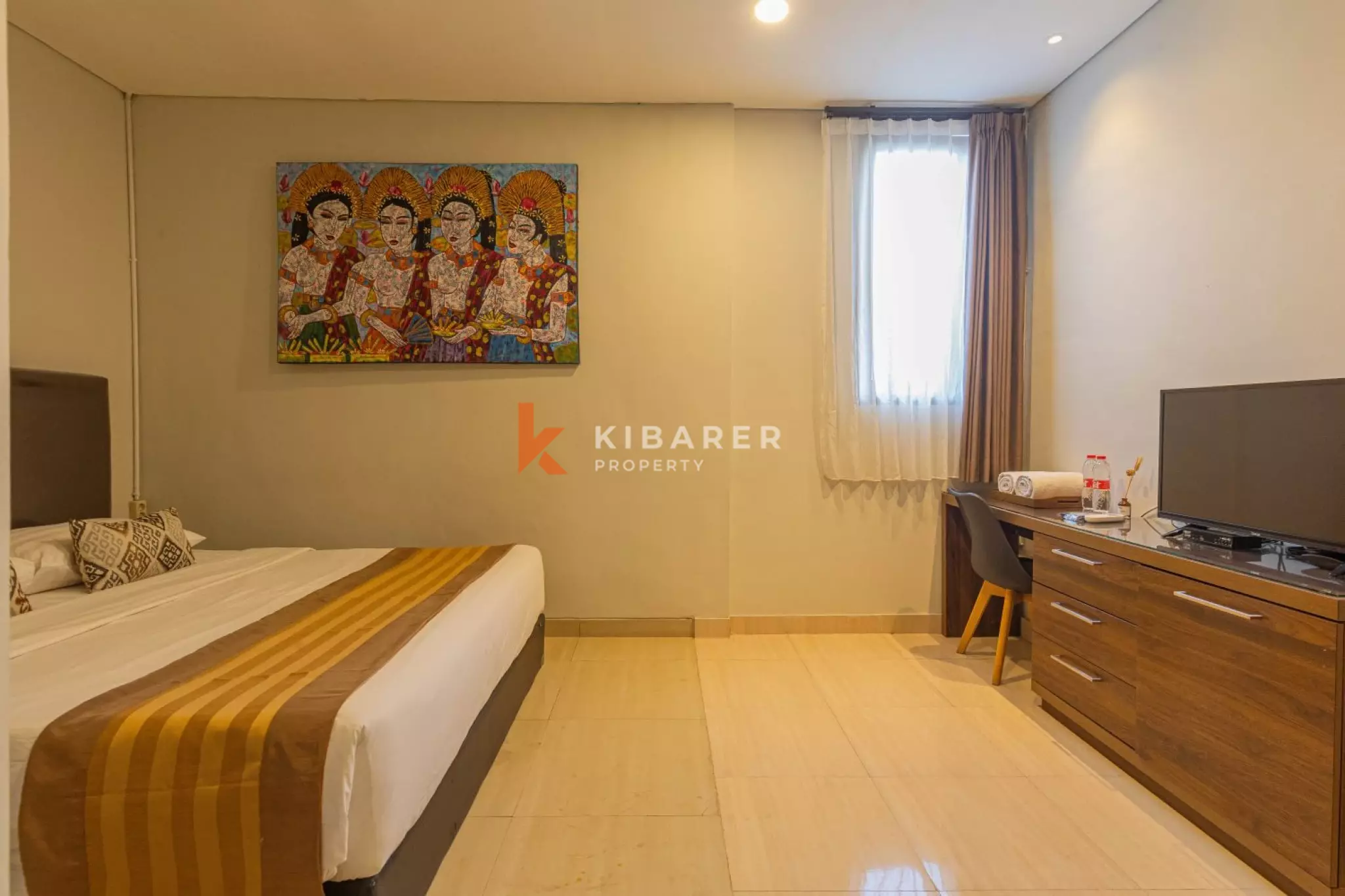 Vila Tamu Tertutup Tiga Kamar Tidur yang Luas di Jimbaran