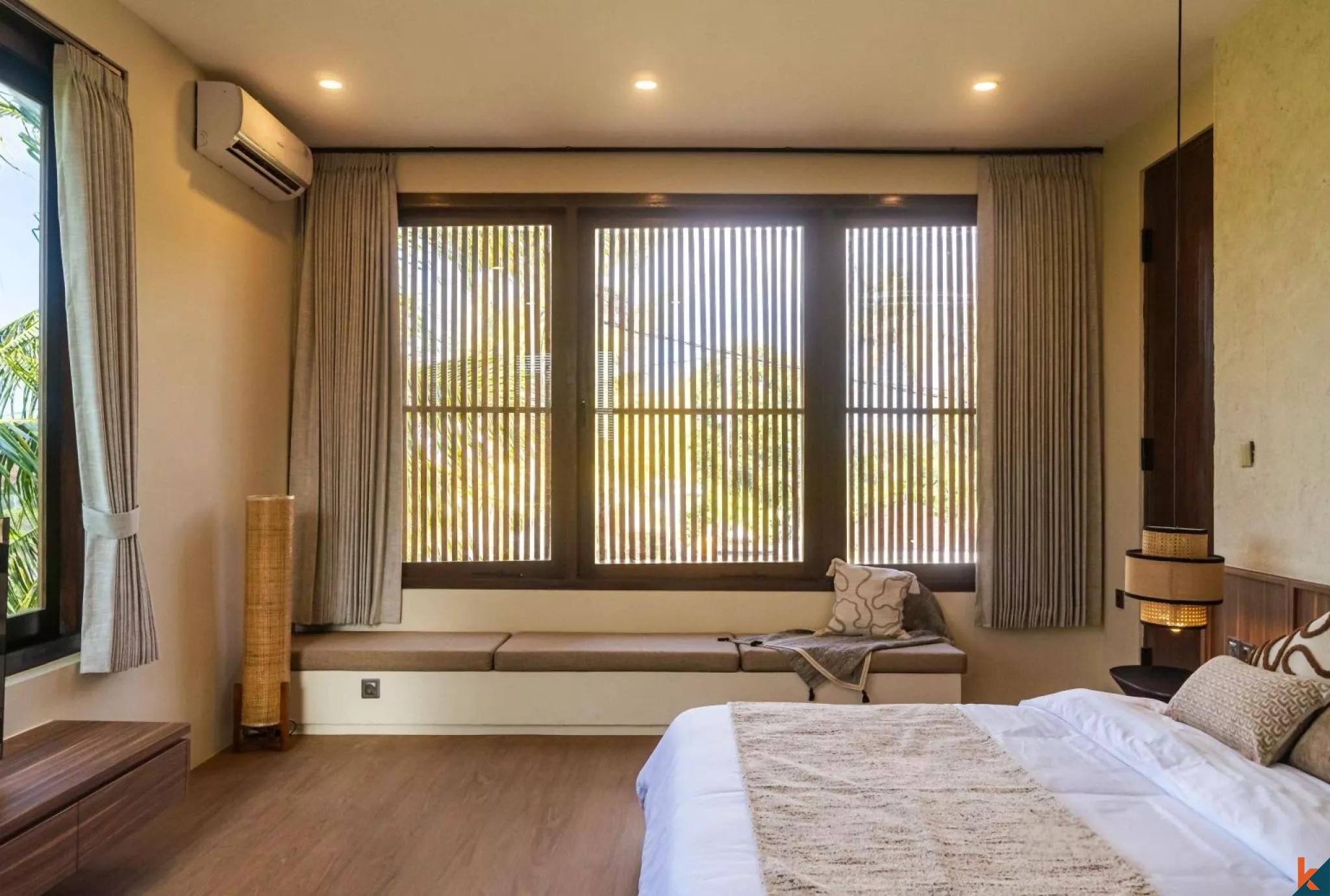 Two Bedroom Villa with rice field view in Kedungu
