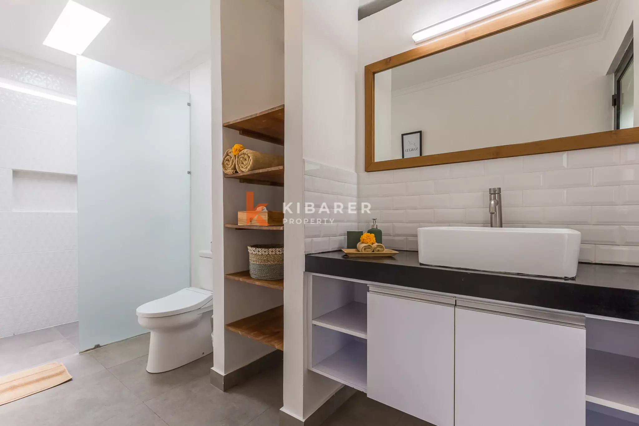 Villa de deux chambres avec cour intérieure et piscine privée à Umalas