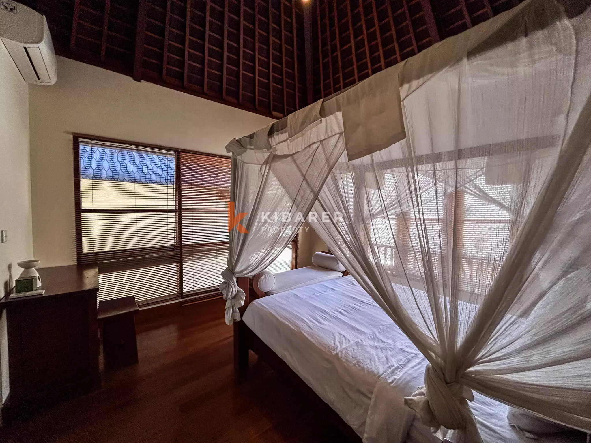 Elegant Four-Bedroom Tropical Oasis with Lush Garden and Private Pool in Umalas