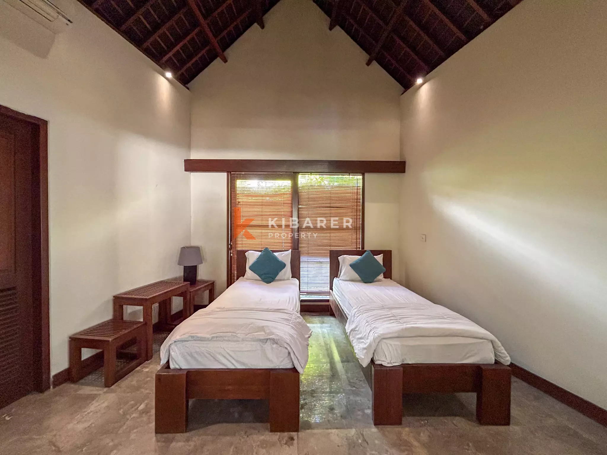 Elegant Four-Bedroom Tropical Oasis with Lush Garden and Private Pool in Umalas