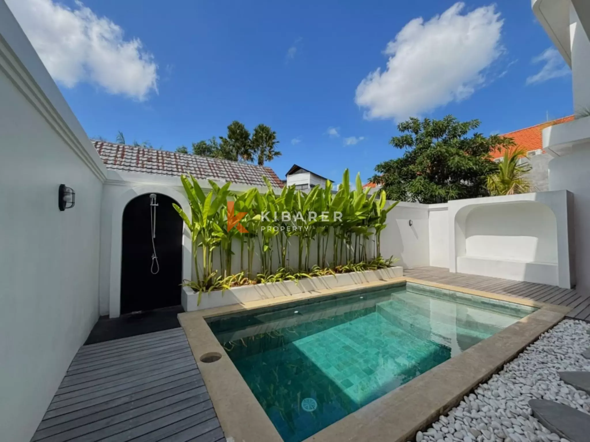 Villa 2 chambres non meublée dans le quartier le plus prisé de Berawa