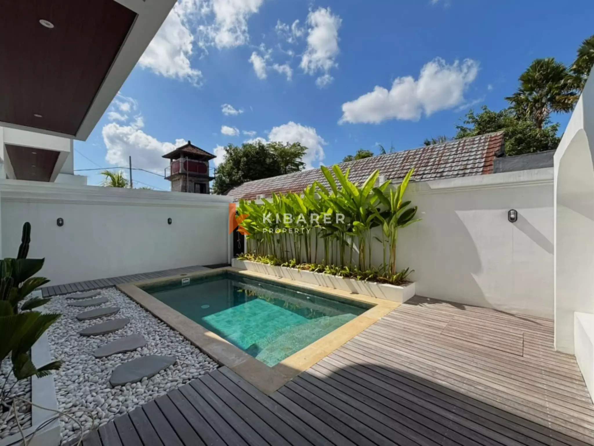 Villa 2 chambres non meublée dans le quartier le plus prisé de Berawa