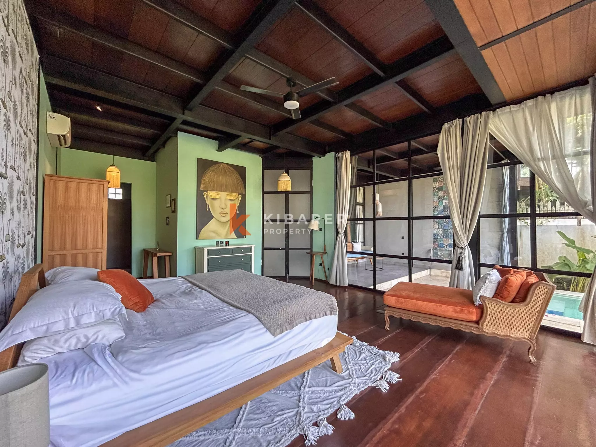 Élégante villa tropicale sur deux niveaux avec piscine privée à Seseh