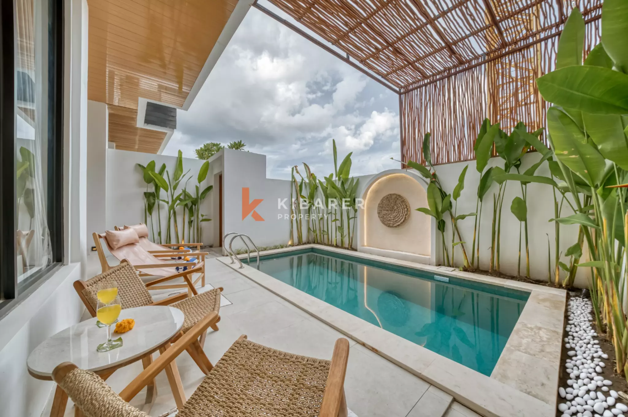 Vivez le style de vie de Canggu dans une villa moderne de deux chambres