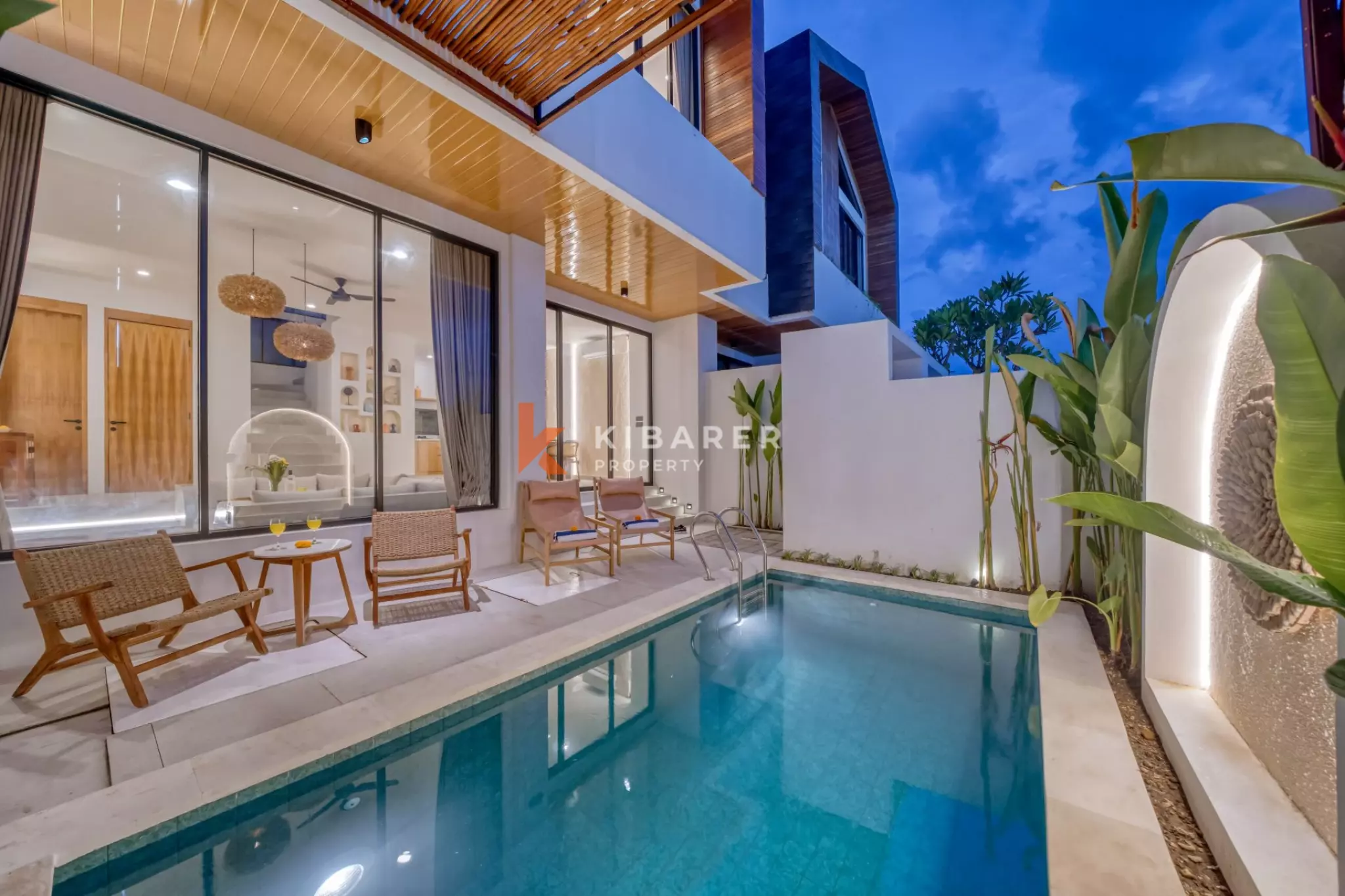 Vivez le style de vie de Canggu dans une villa moderne de deux chambres