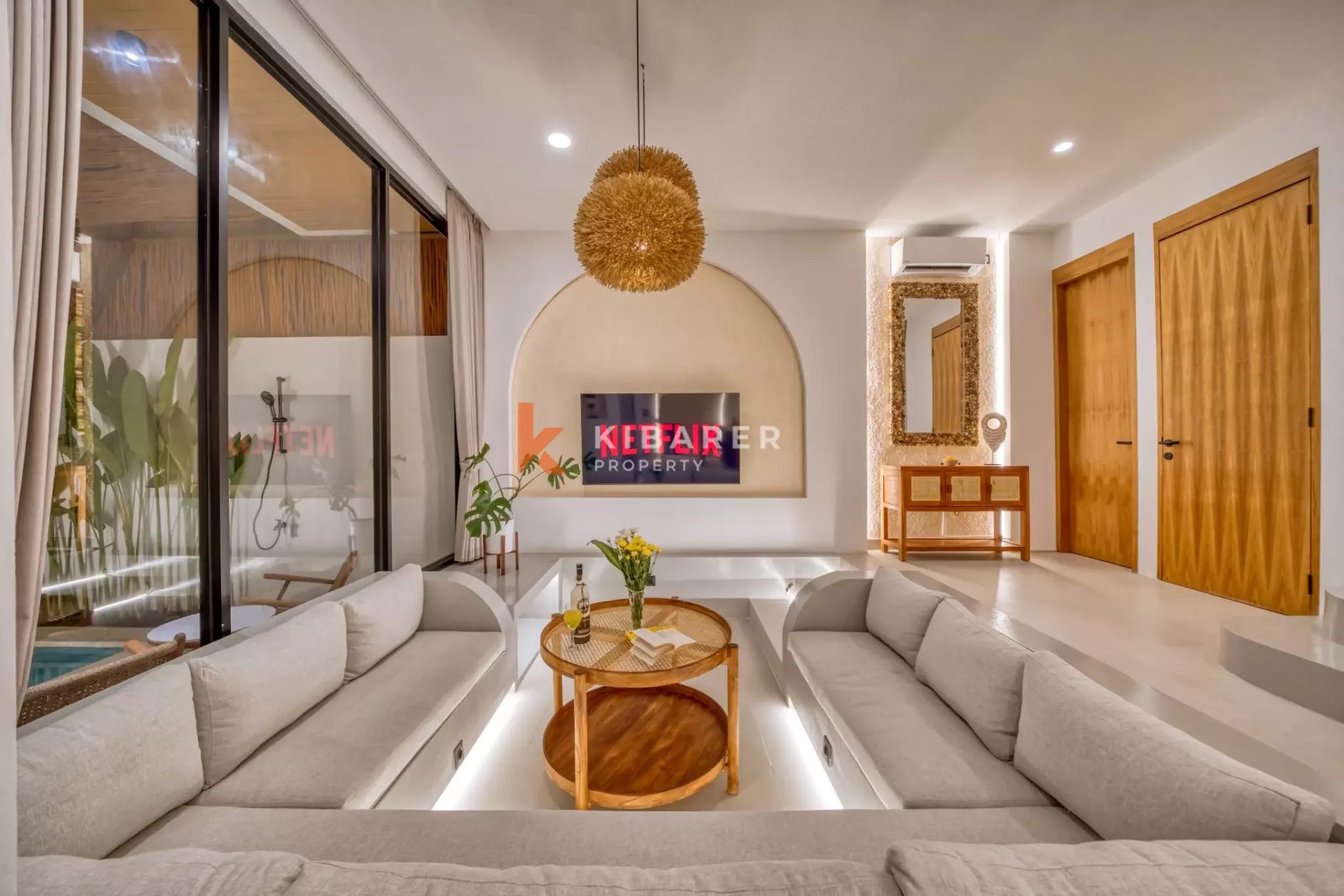 Vivez le style de vie de Canggu dans une villa moderne de deux chambres
