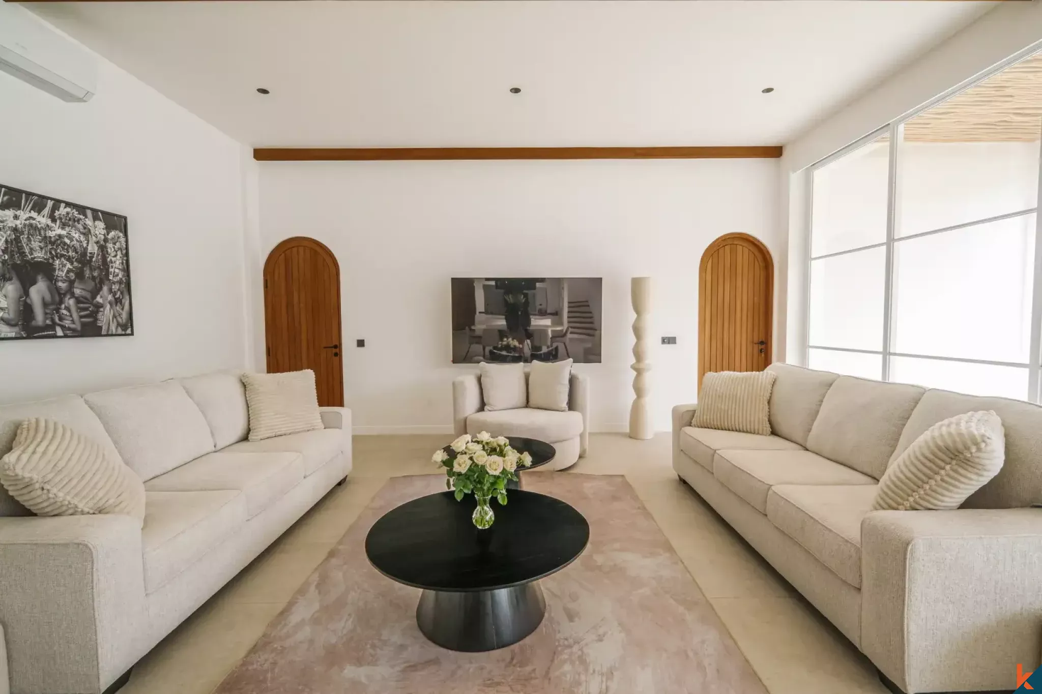 Villa de luxe de quatre chambres à louer à Sanur, en bord de mer