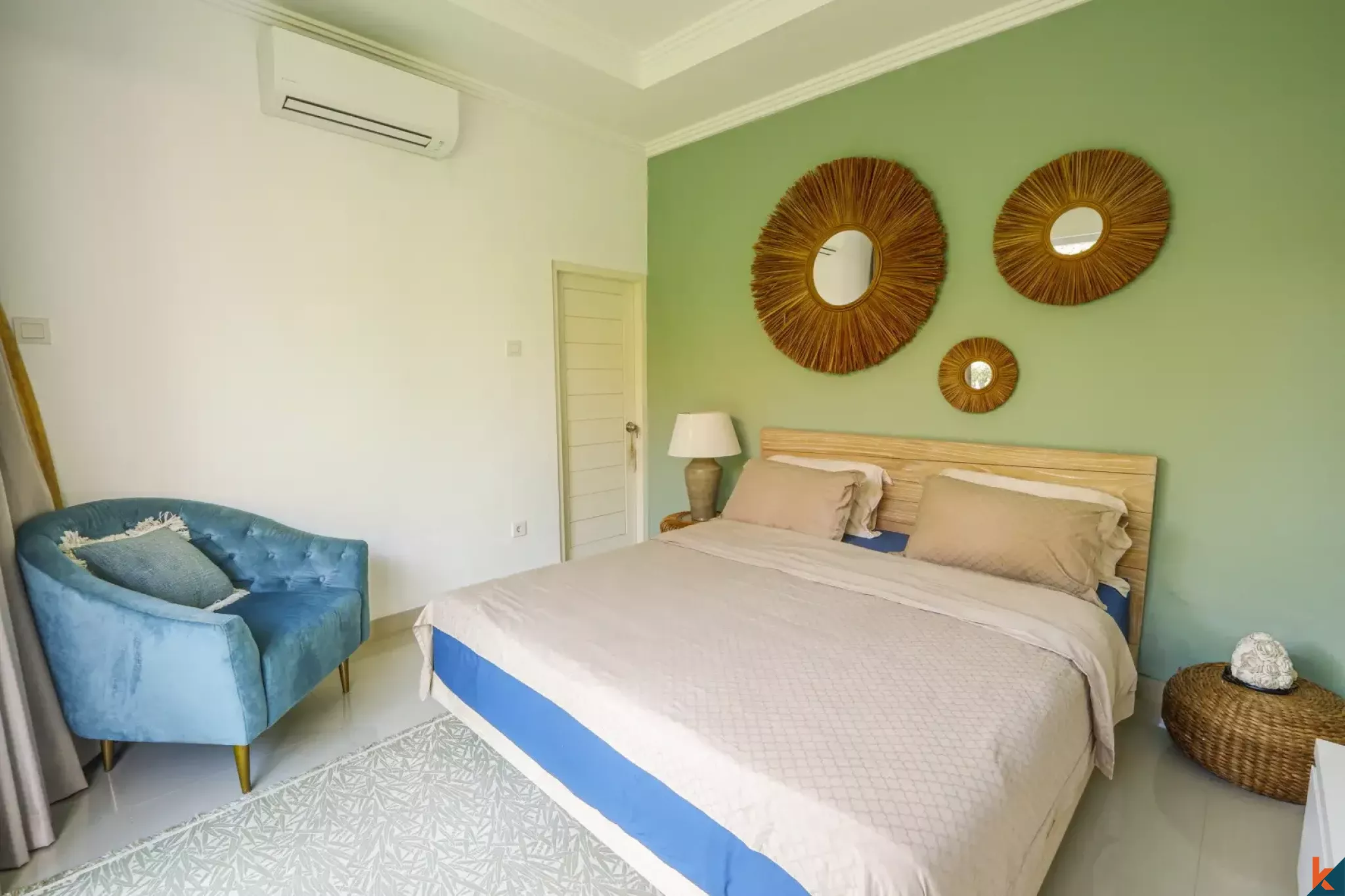 Spacieuse maison de quatre chambres en bail emphytéotique, à distance de marche de la plage de Sanur