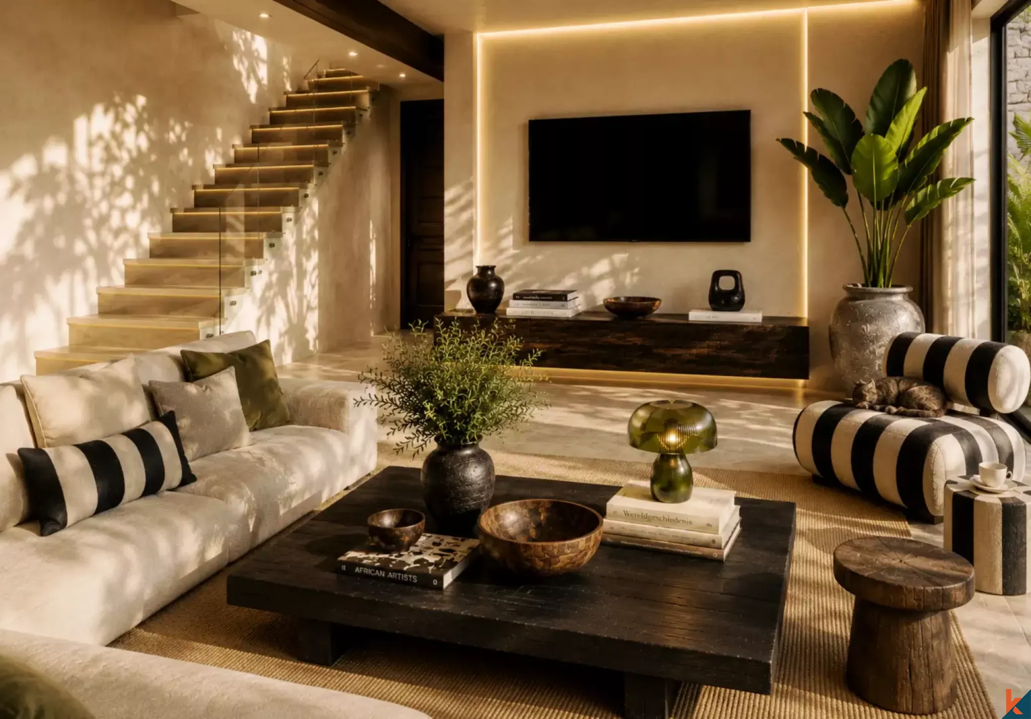 Propriété de luxe de quatre chambres en bail emphytéotique à Uluwatu (Livre en février 2027)
