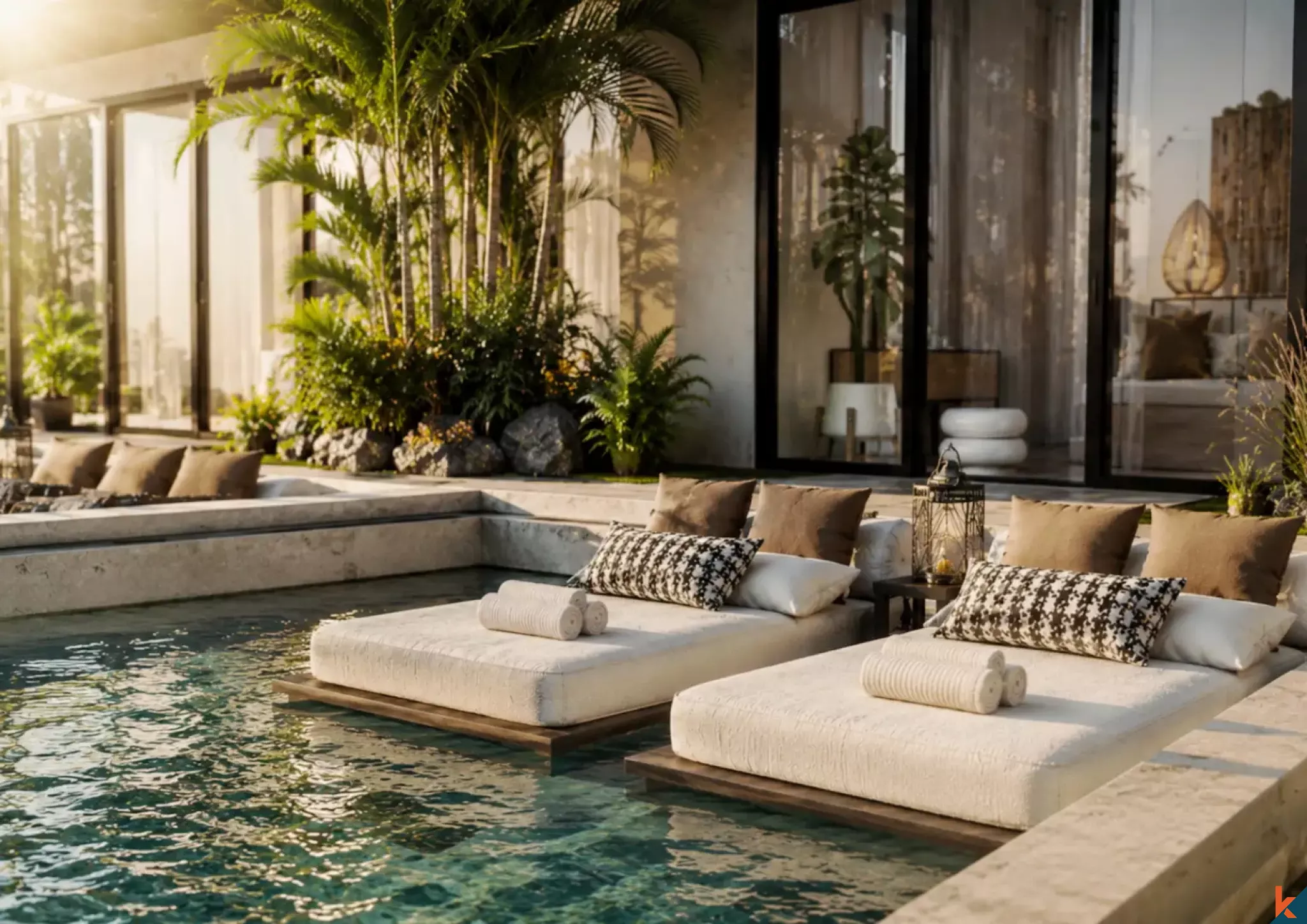Propriété de luxe de quatre chambres en bail emphytéotique à Uluwatu (Livre en février 2027)