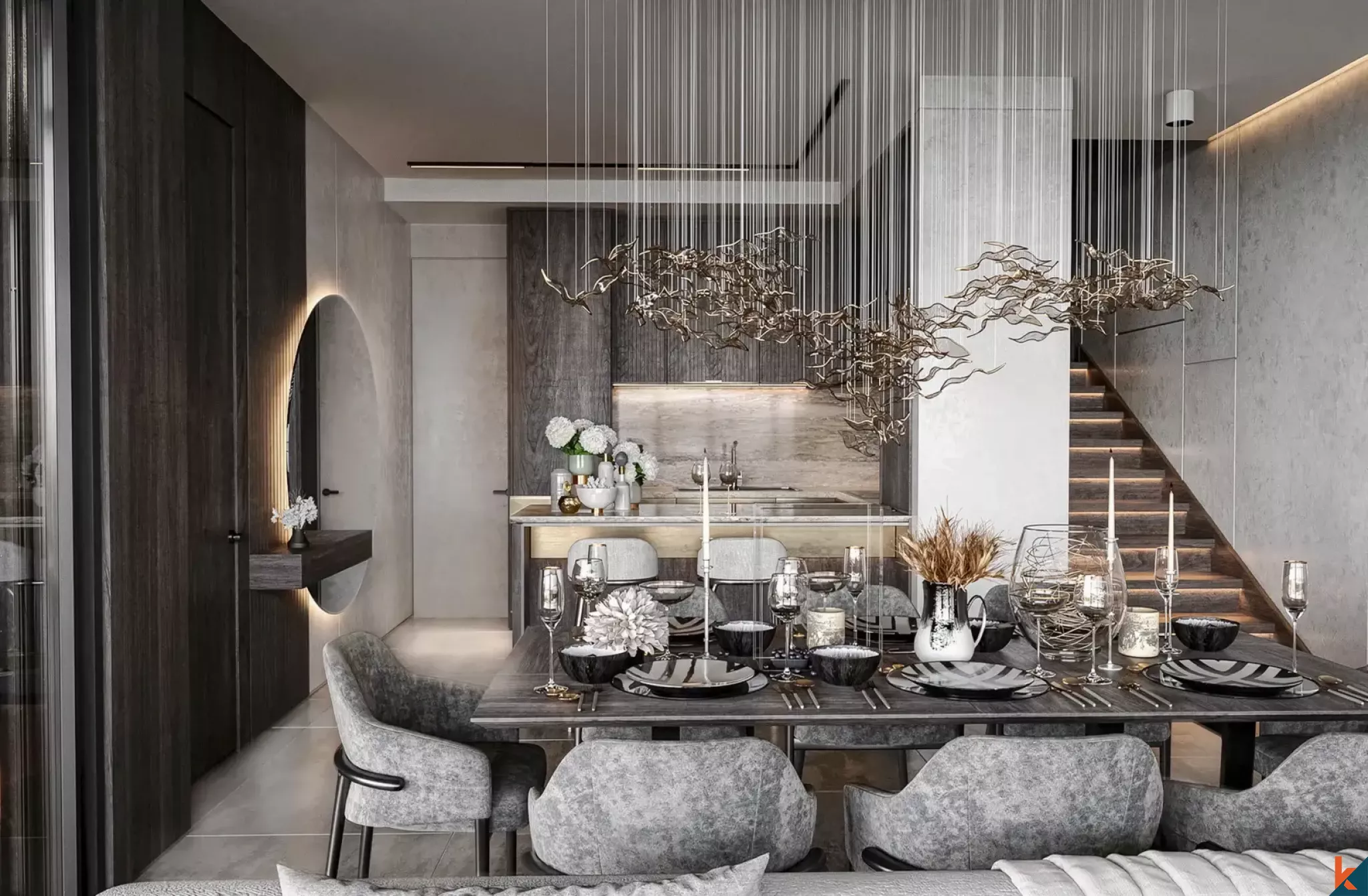 Superbe villa de quatre chambres en bail emphytéotique à Seminyak (Livraison 3ᵉ trimestre 2026)