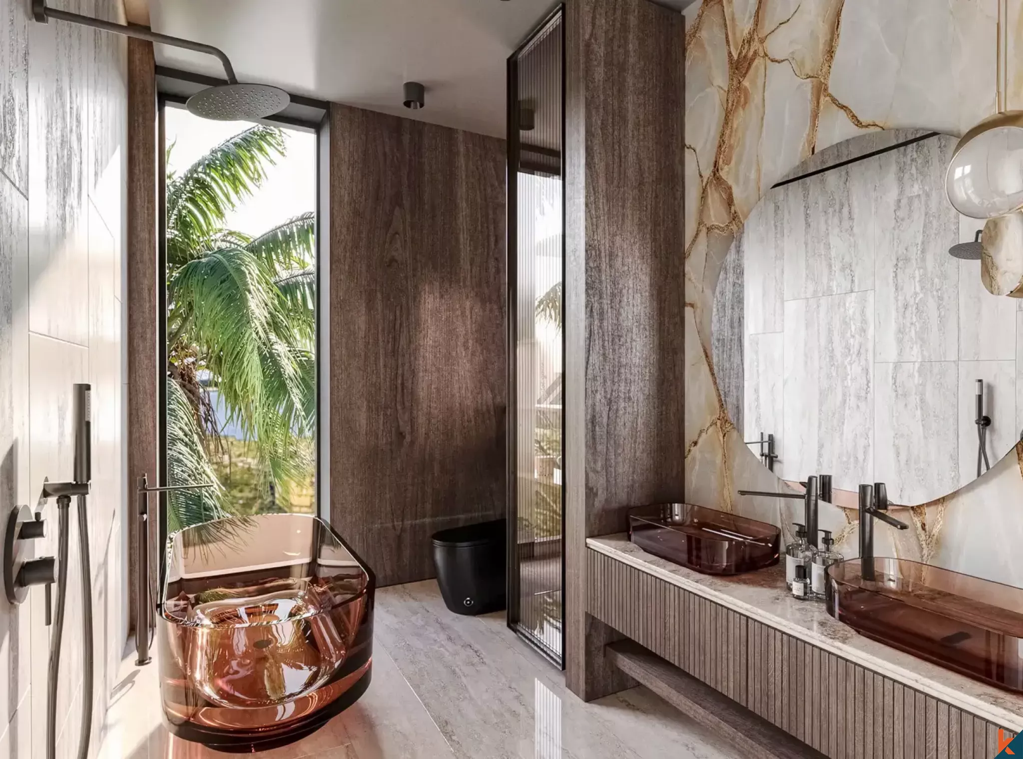 Superbe villa de quatre chambres en bail emphytéotique à Seminyak (Livraison 3ᵉ trimestre 2026)