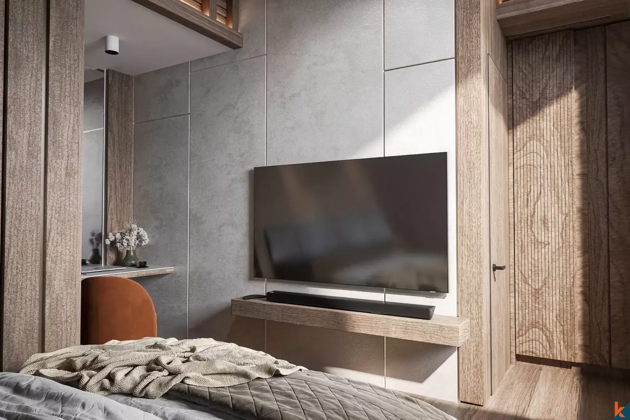 Superbe villa de quatre chambres en bail emphytéotique à Seminyak (Livraison 3ᵉ trimestre 2026)