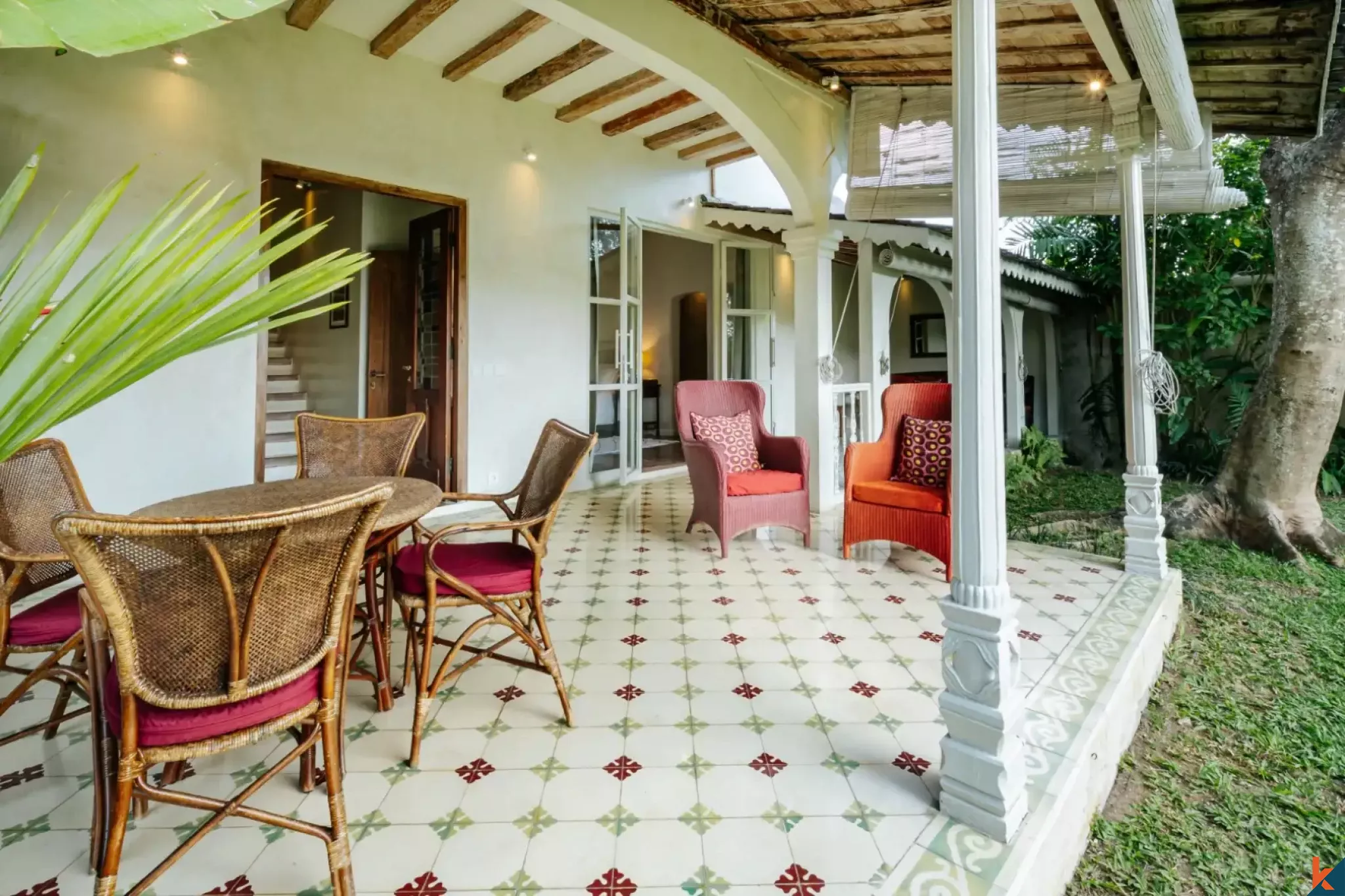 Villa Sewa Berkelas dengan 4 Kamar Tidur di Lokasi Strategis Umalas