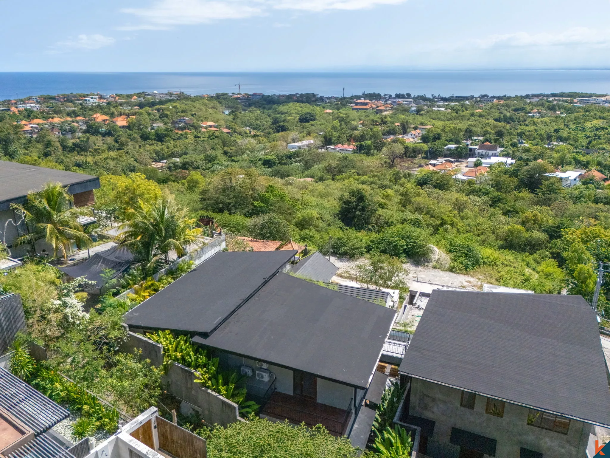 Vila Elegan 3 Kamar Tidur dengan Pemandangan Laut di Uluwatu dan Kolam Renang Pribadi