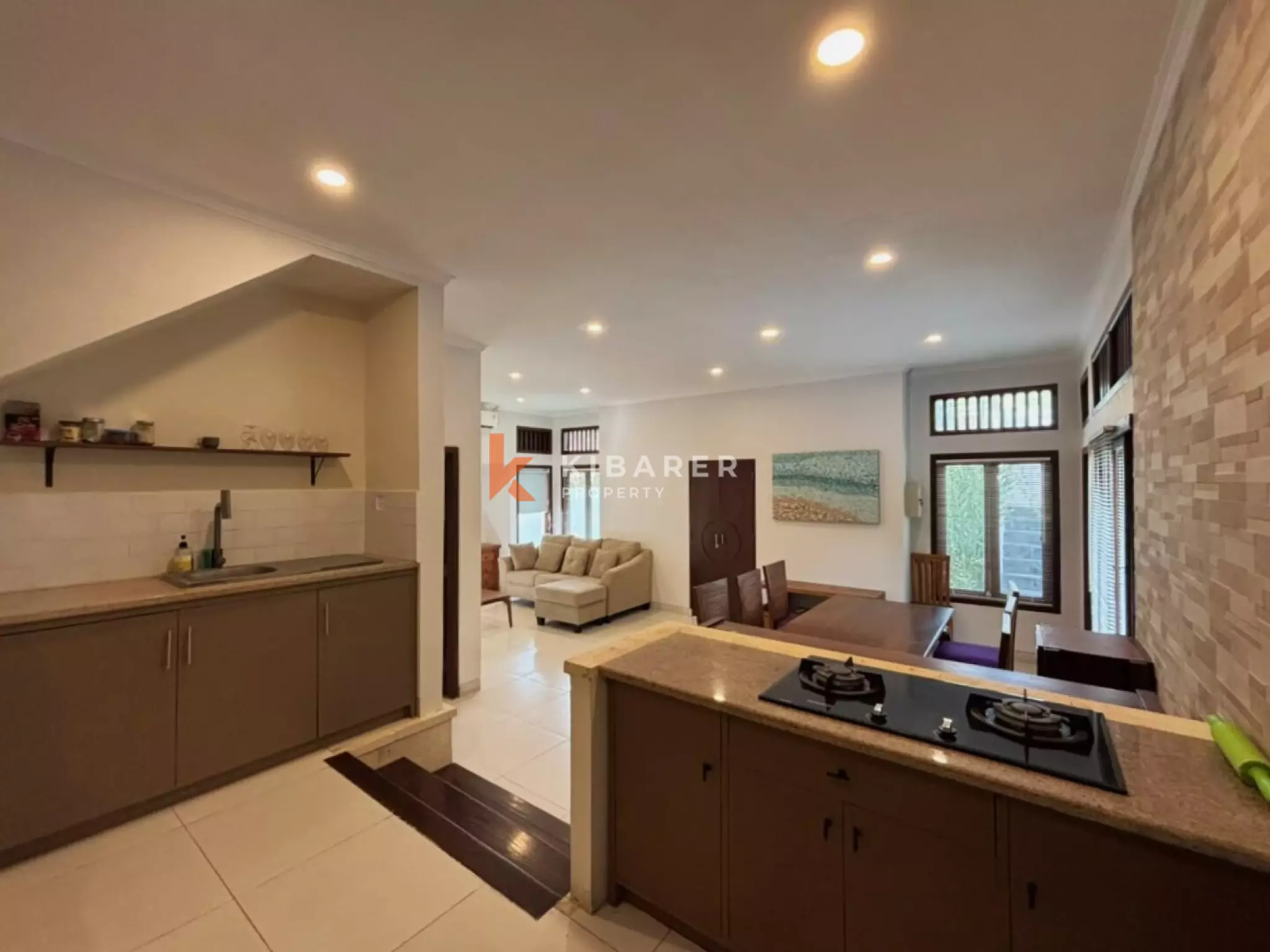 Ready To Rent Three Bedroom Private Villa in Berawa's Best Location (Minimum 2 years rental)