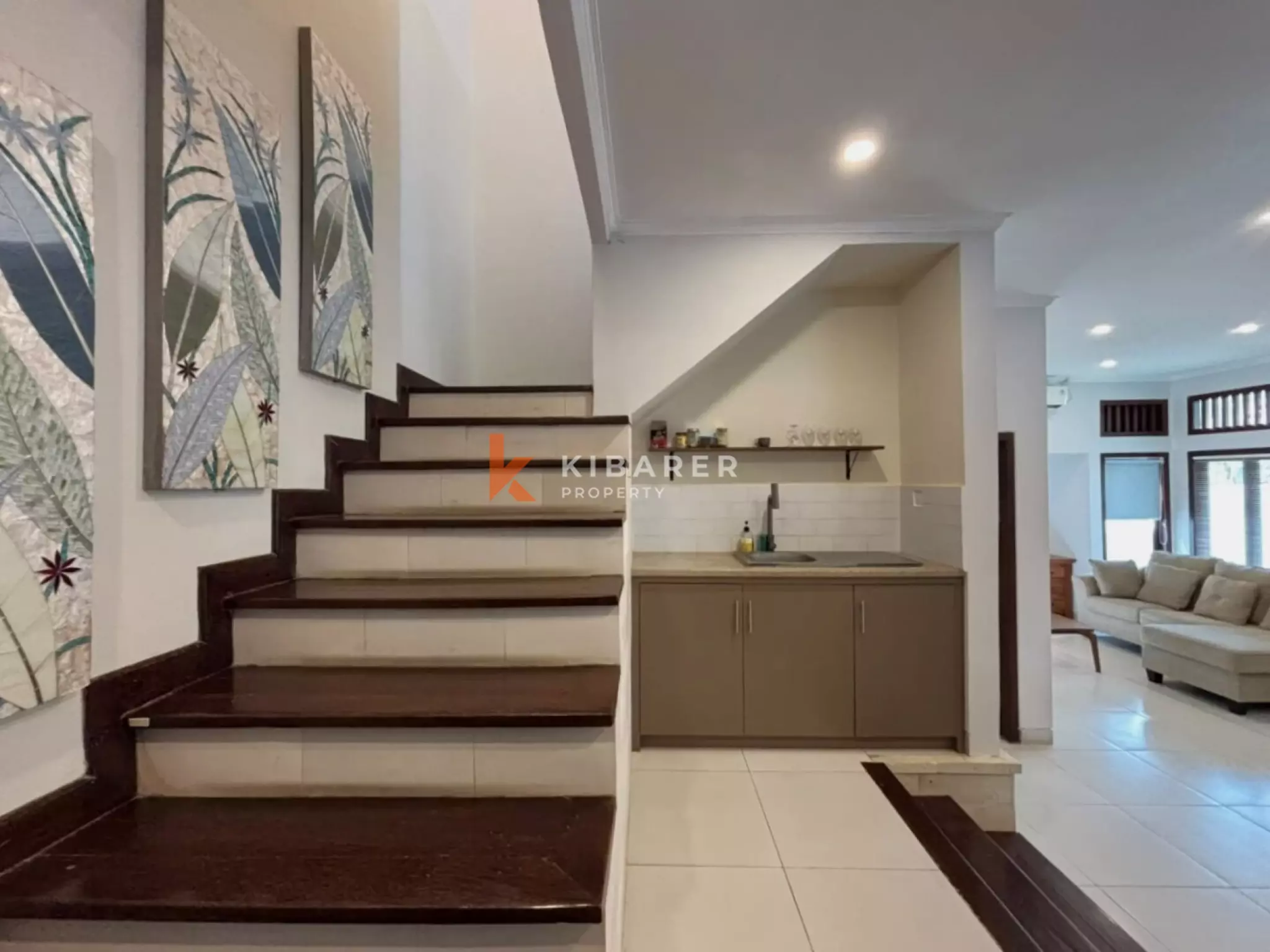 Ready To Rent Three Bedroom Private Villa in Berawa's Best Location (Minimum 2 years rental)