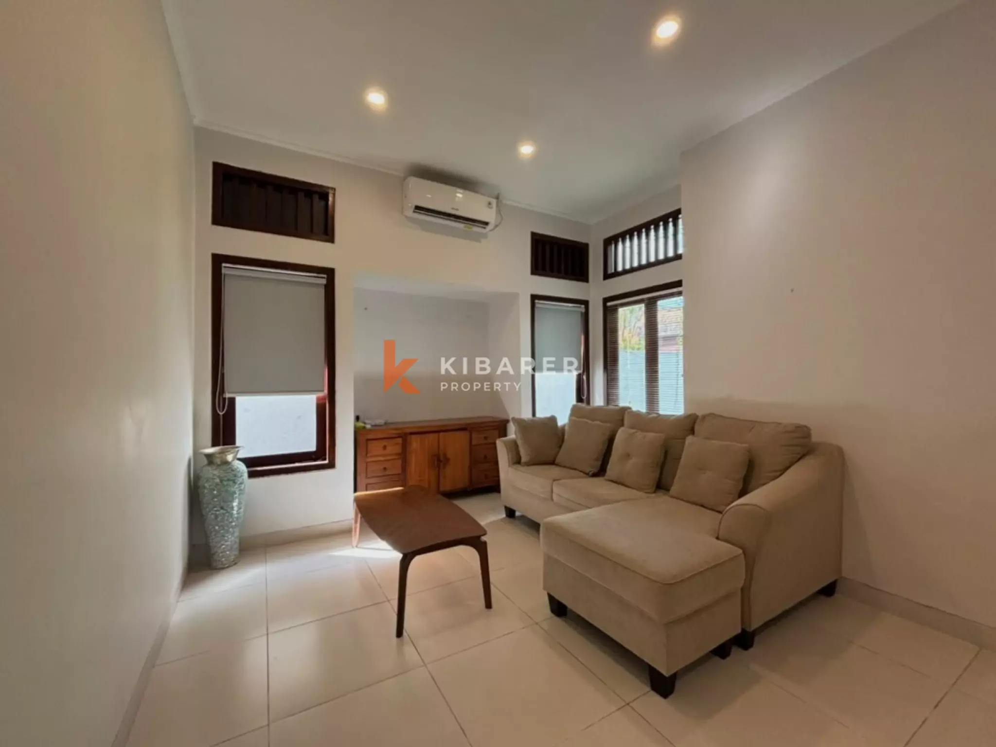 Ready To Rent Three Bedroom Private Villa in Berawa's Best Location (Minimum 2 years rental)