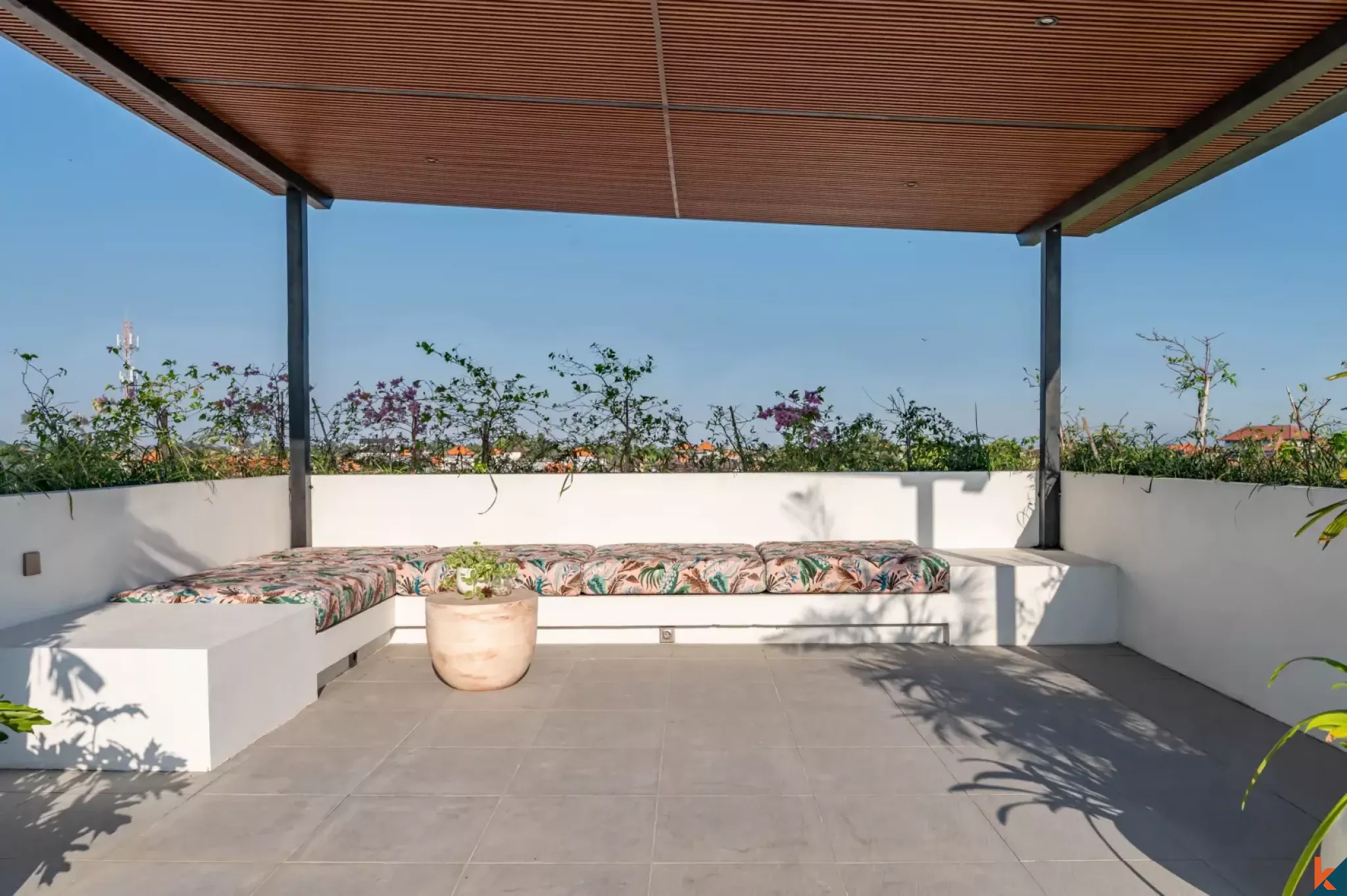 Modern Mediterranean Two Bedroom Villa for Lease in Munggu