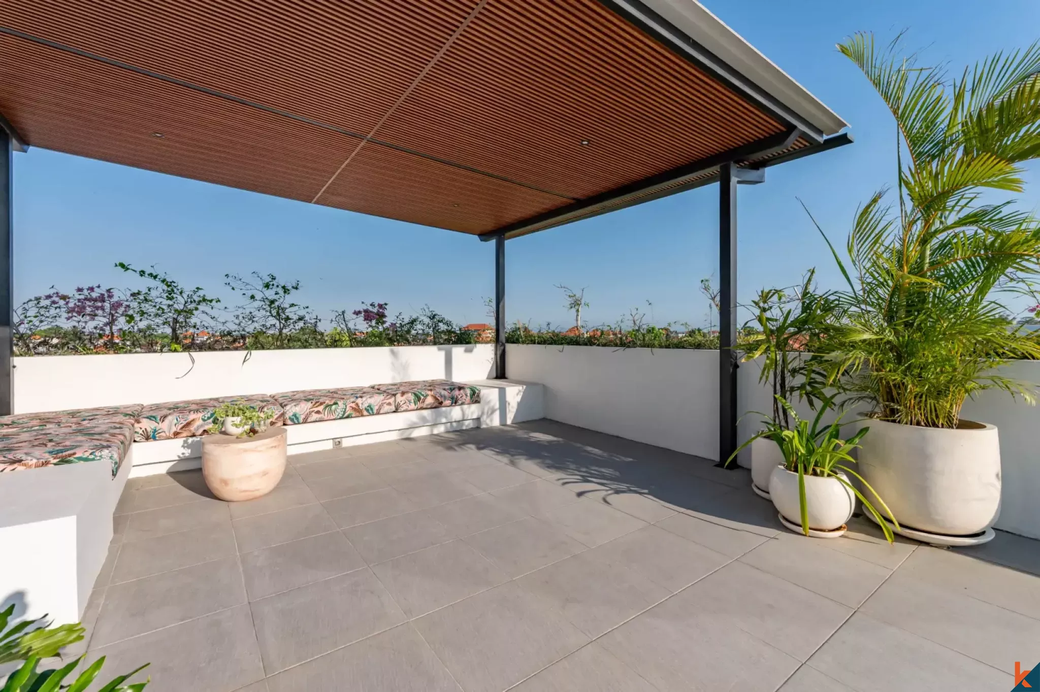 Modern Mediterranean Two Bedroom Villa for Lease in Munggu