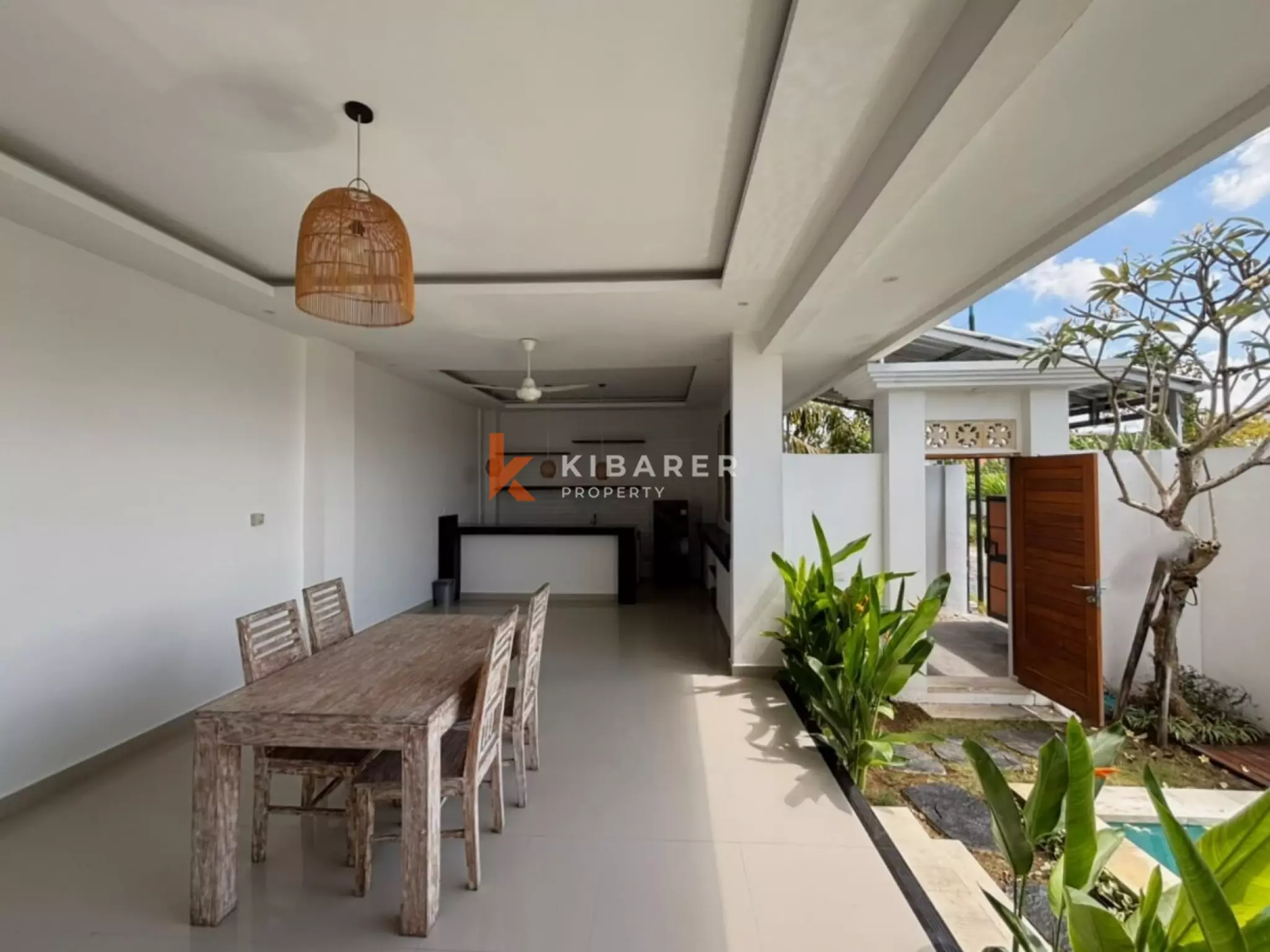 Open Air Tropical Retreat – Semi Furnished Two Bedroom Villa in Tumbak Bayuh