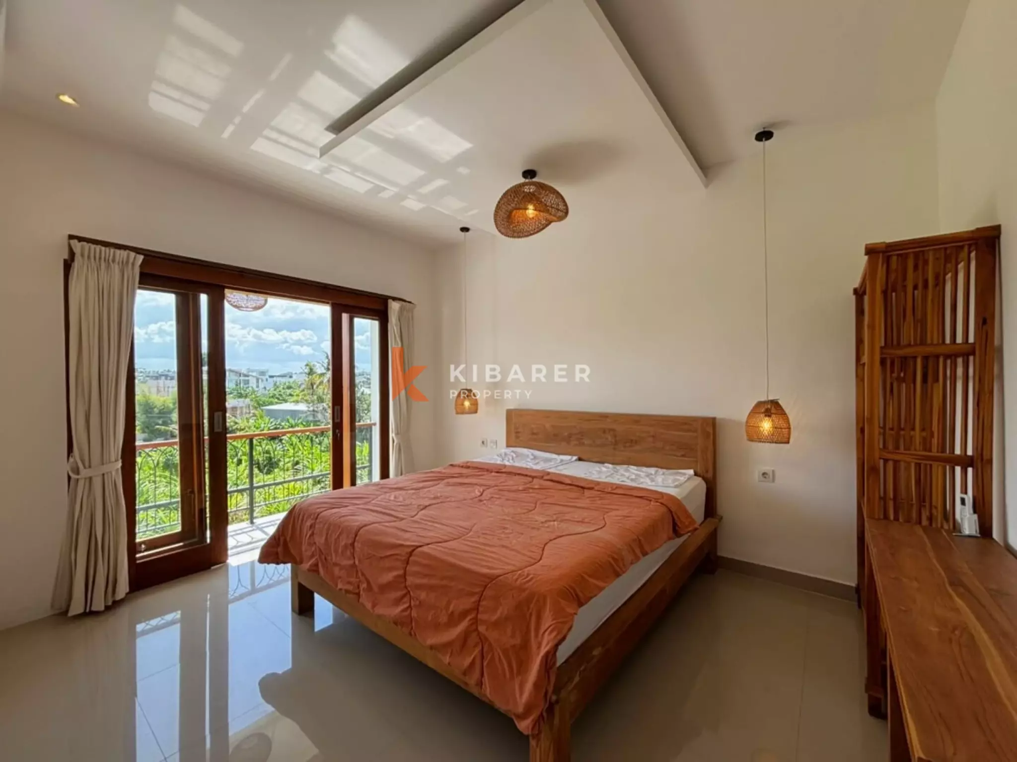 Open Air Tropical Retreat – Semi Furnished Two Bedroom Villa in Tumbak Bayuh