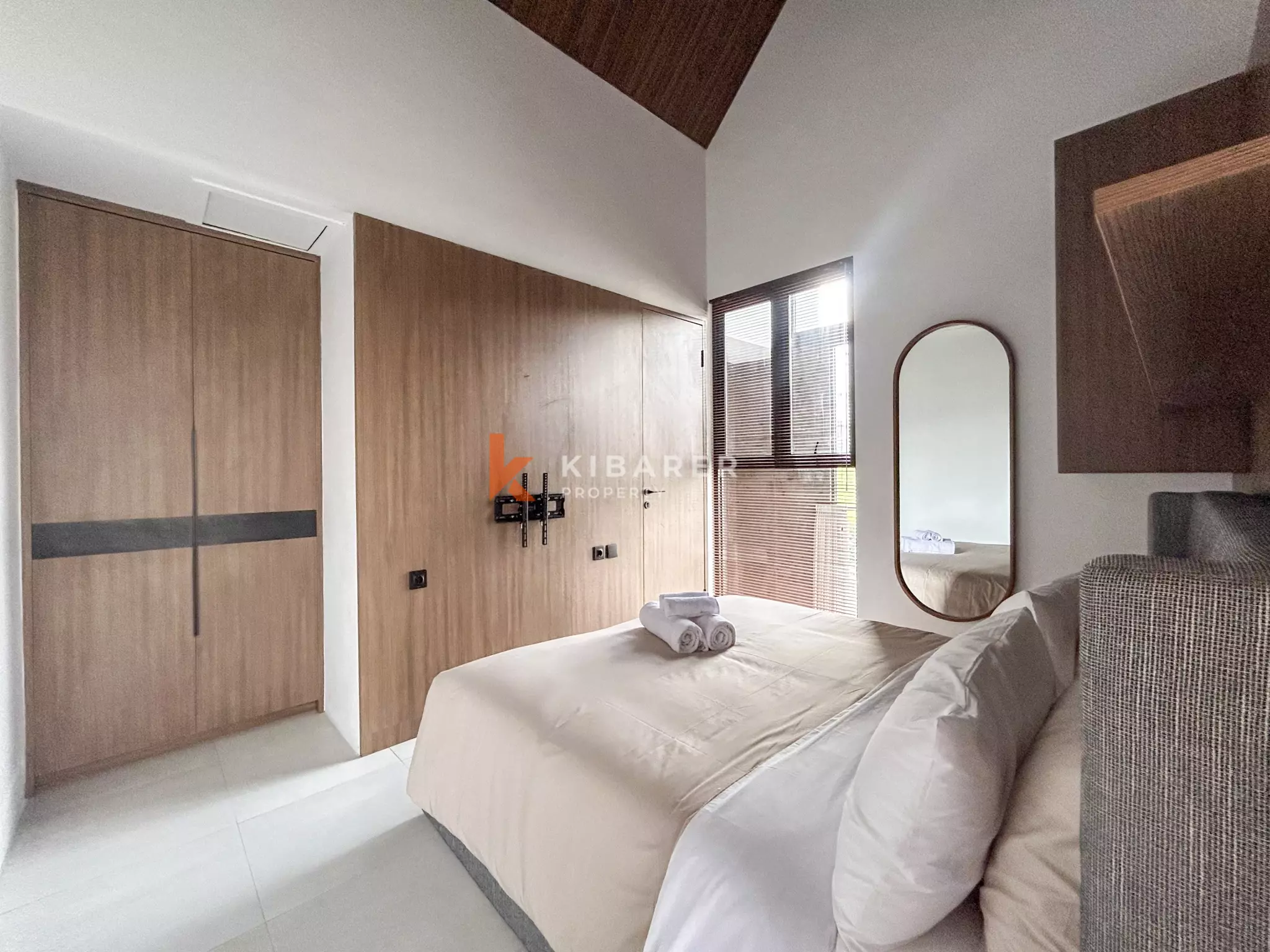 Modern Tropical Hideaway: Two-Bedroom Enclosed Living Villa in Pererenan