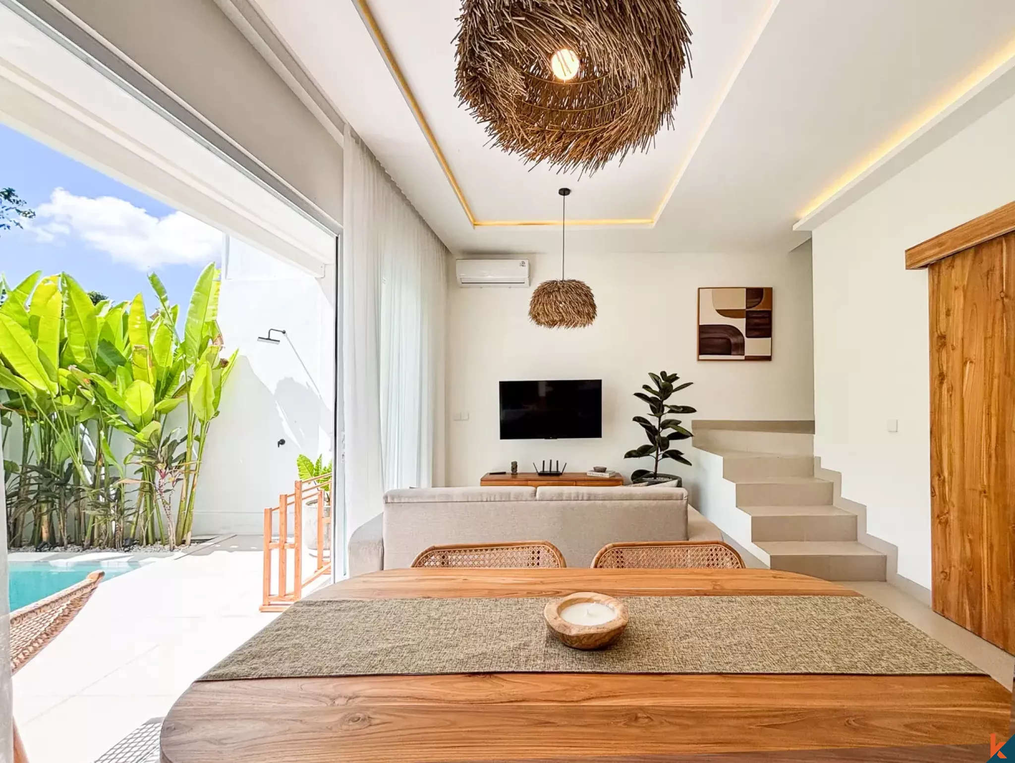 Amazing Two Bedroom Property for Lease with Modern Style in Balangan