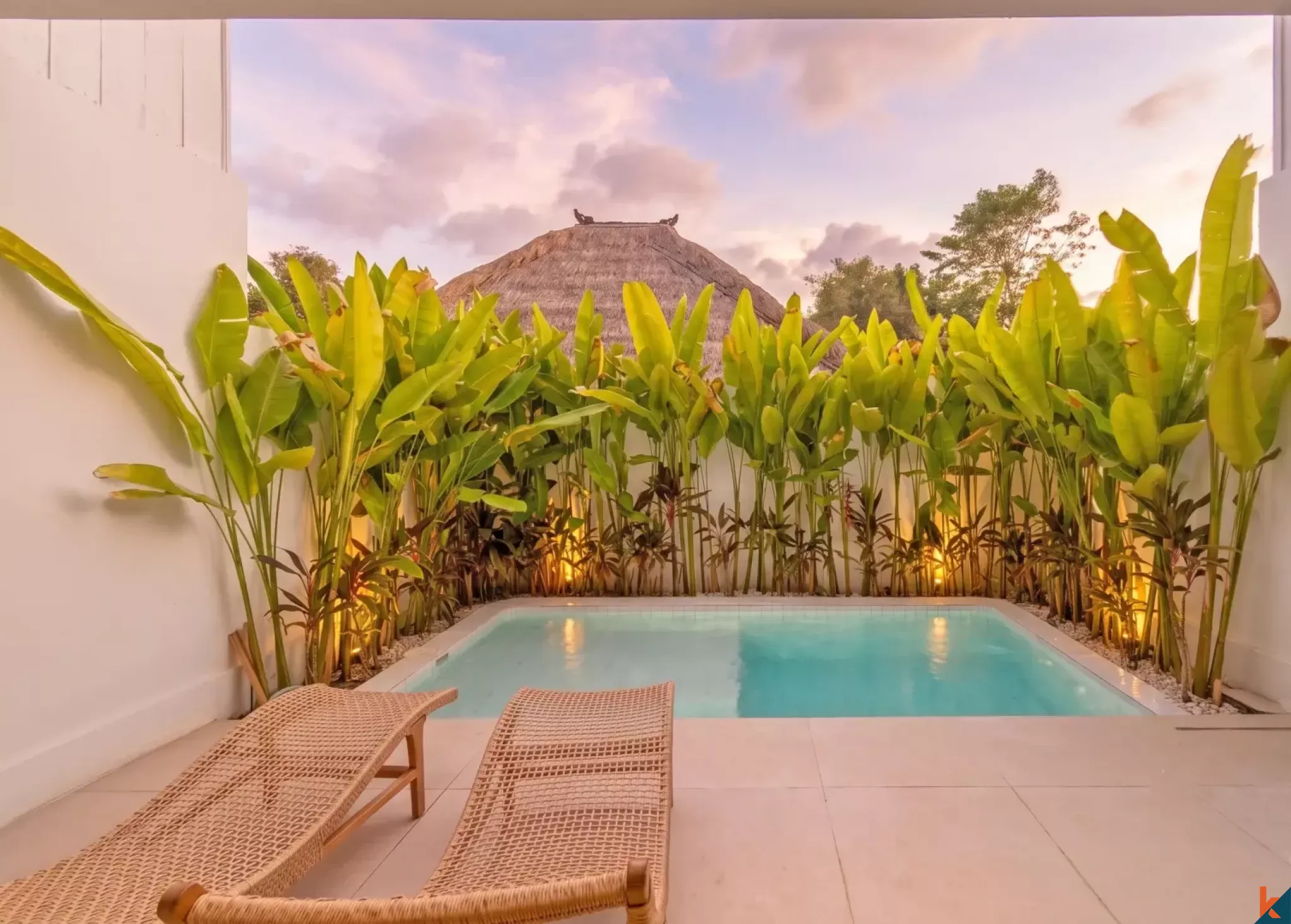 Amazing Two Bedroom Property for Lease with Modern Style in Balangan