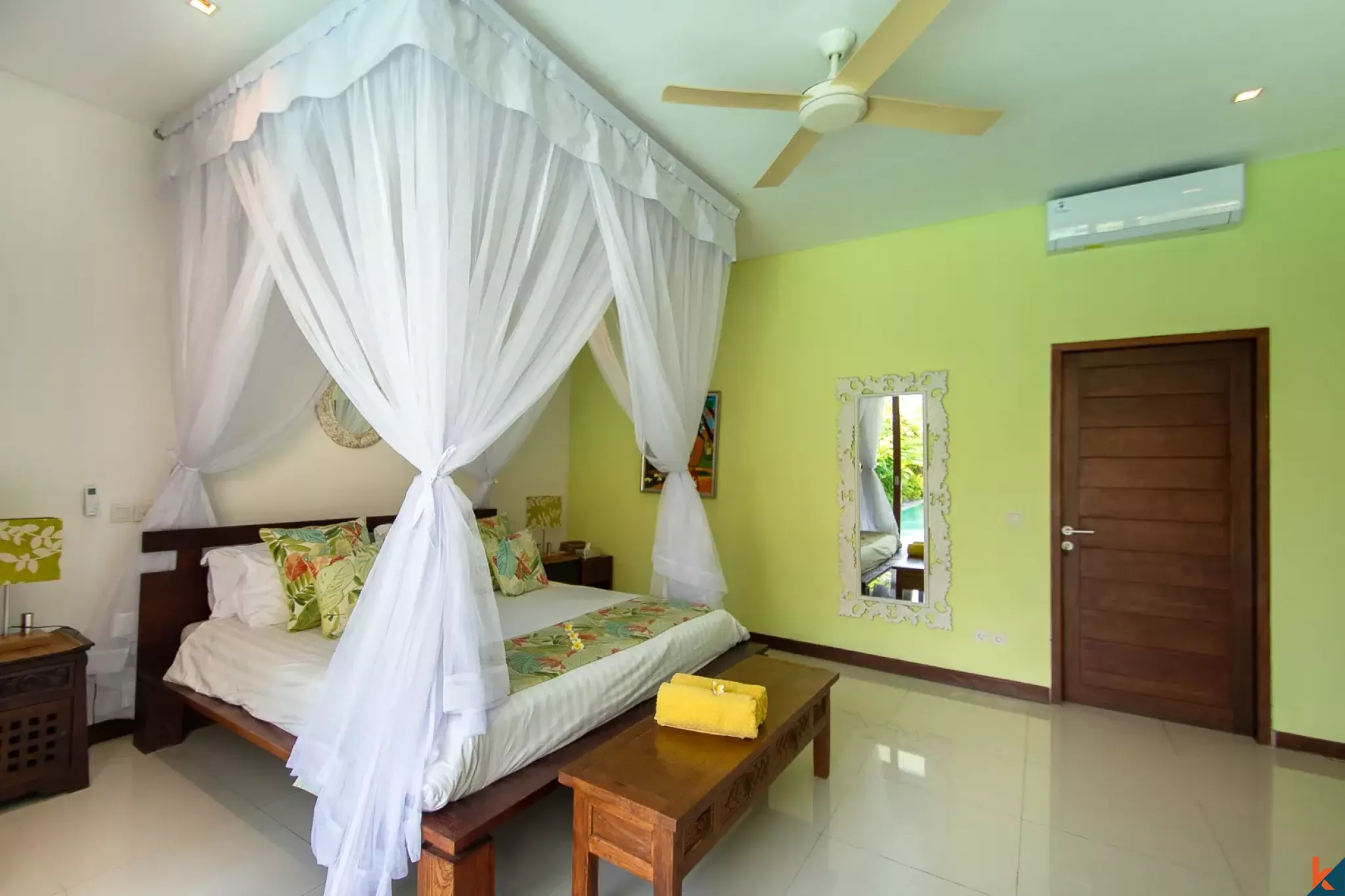 Investissement exceptionnel villa de trois chambres avec bail de longue durée à Berawa