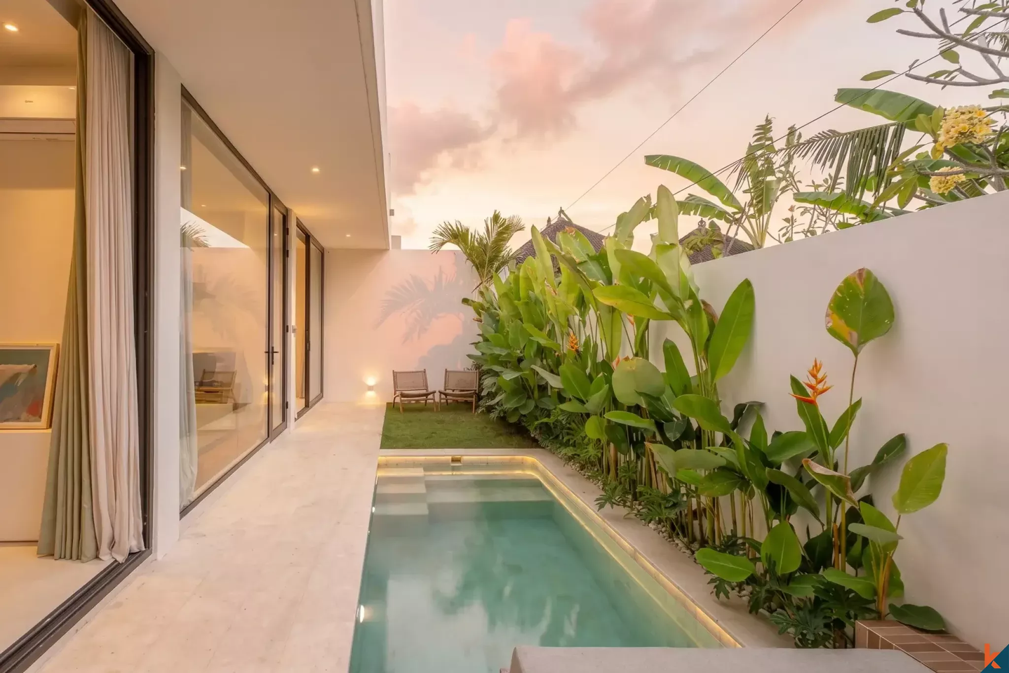 Beautiful two bedroom leasehold property with Mediterranean influences in Tumbak Bayuh (Delivery in September 2026)