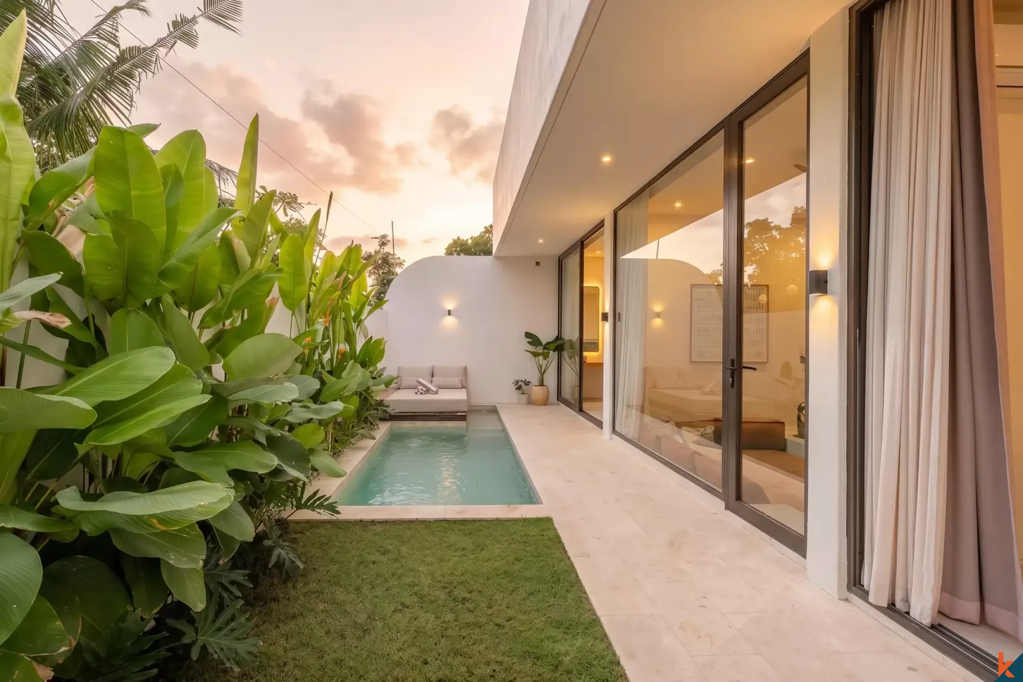 Beautiful two bedroom leasehold property with Mediterranean influences in Tumbak Bayuh (Delivery in September 2026)