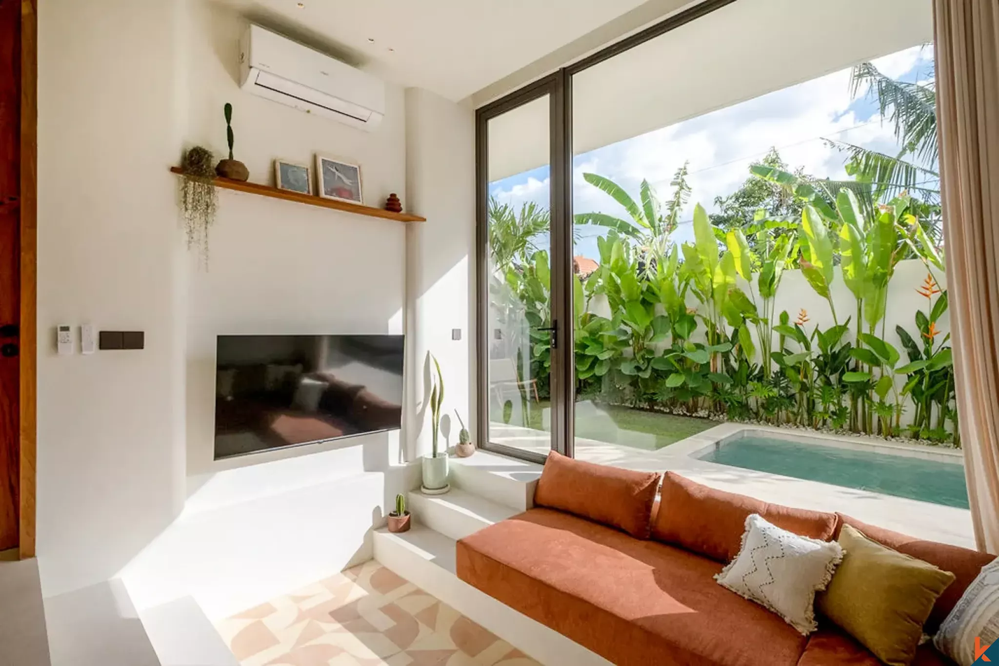 Beautiful two bedroom leasehold property with Mediterranean influences in Tumbak Bayuh (Delivery in September 2026)