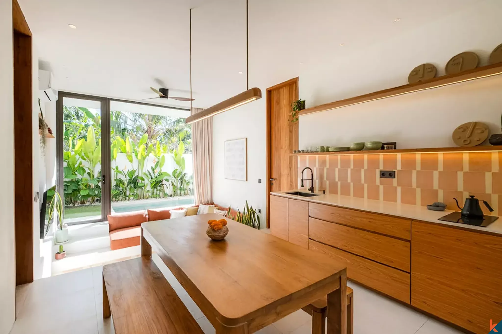 Beautiful two bedroom leasehold property with Mediterranean influences in Tumbak Bayuh (Delivery in September 2026)